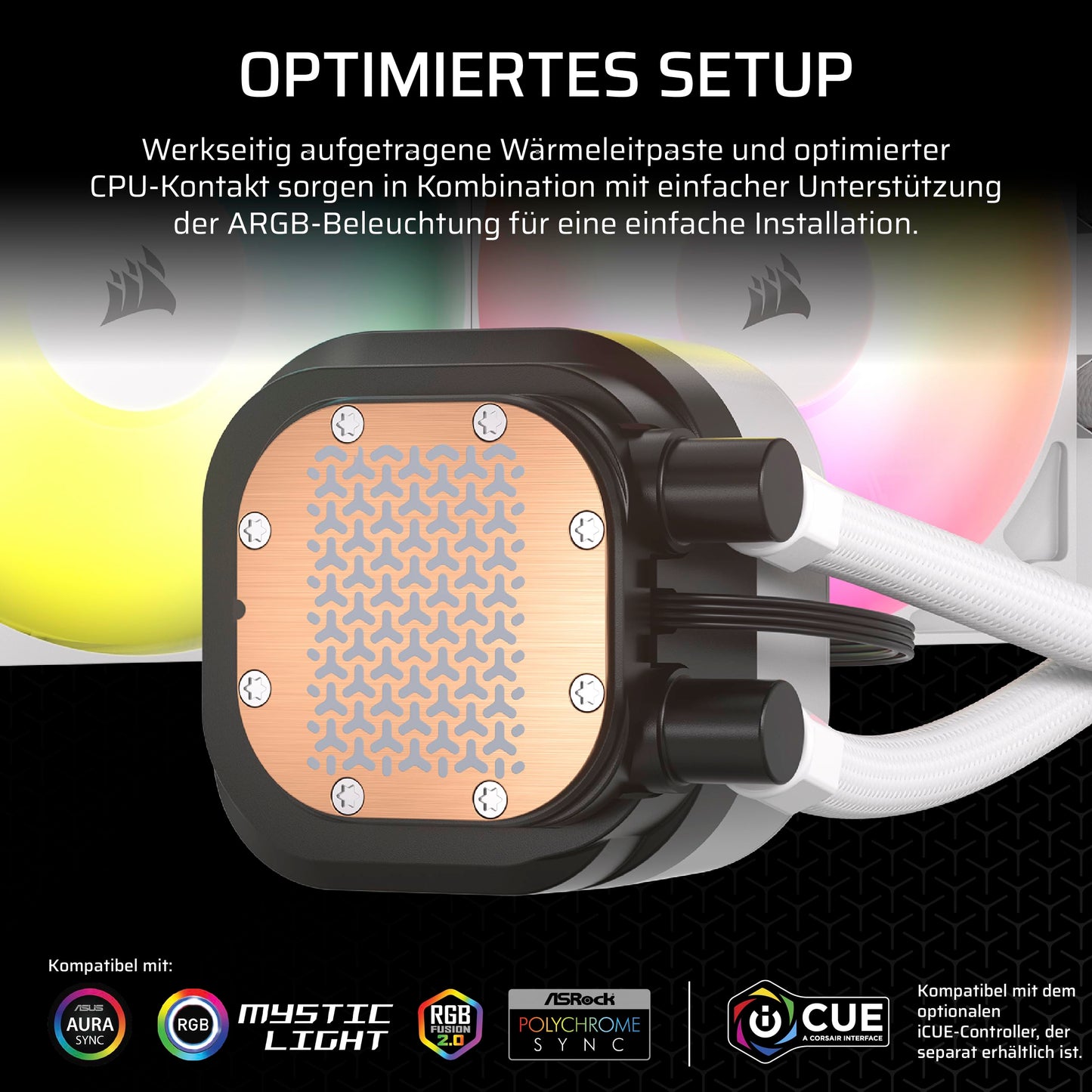 Corsair Nautilus 360 RS ARGB CPU Liquid Cooler - CW-9060095-WW