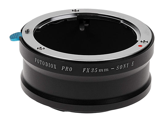 Fotodiox Pro Lens Mount Adapter Compatible with Fujica X-Mount 35mm Film Lenses on Sony E-Mount Cameras - FX35-SnyE-Pro