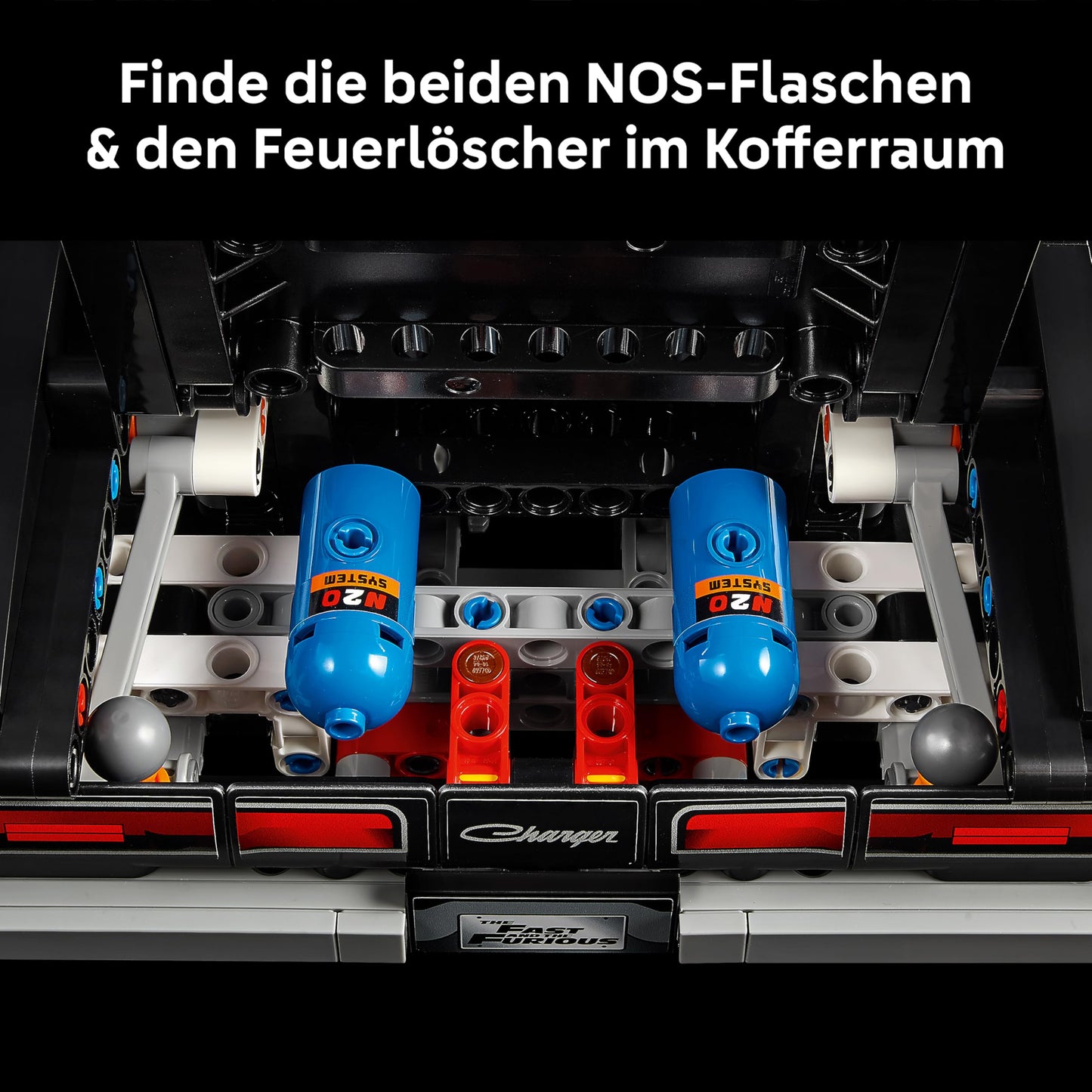 LEGO Technic Fast and Furious Dodge Charger R/T car - model car for adults - collector's set with V8 engine and suspension - nostalgic gift for film fans - 42231
