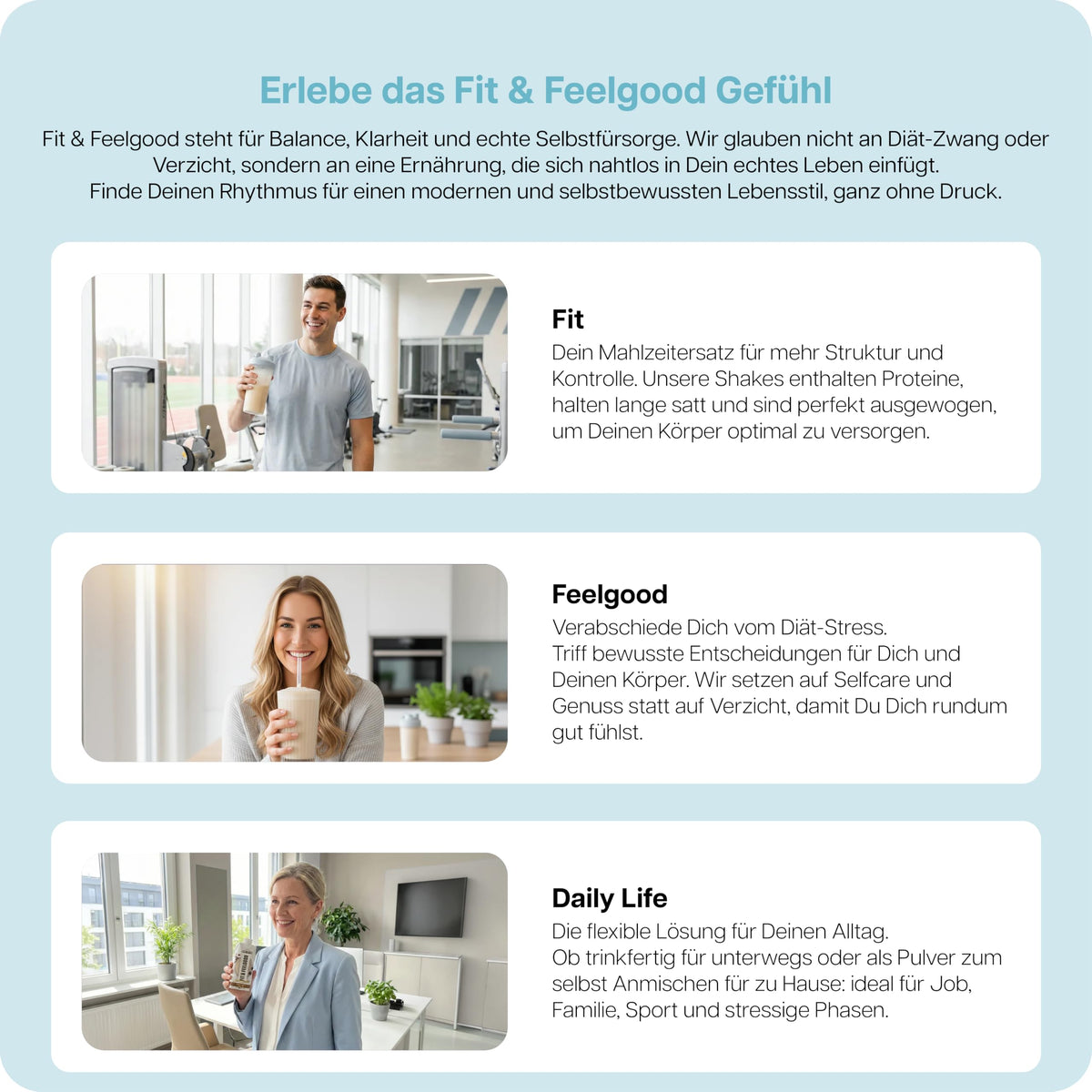 Layenberger Fit&Feelgood Slim Shake Powder Vanille-Sahne (6x396 g)