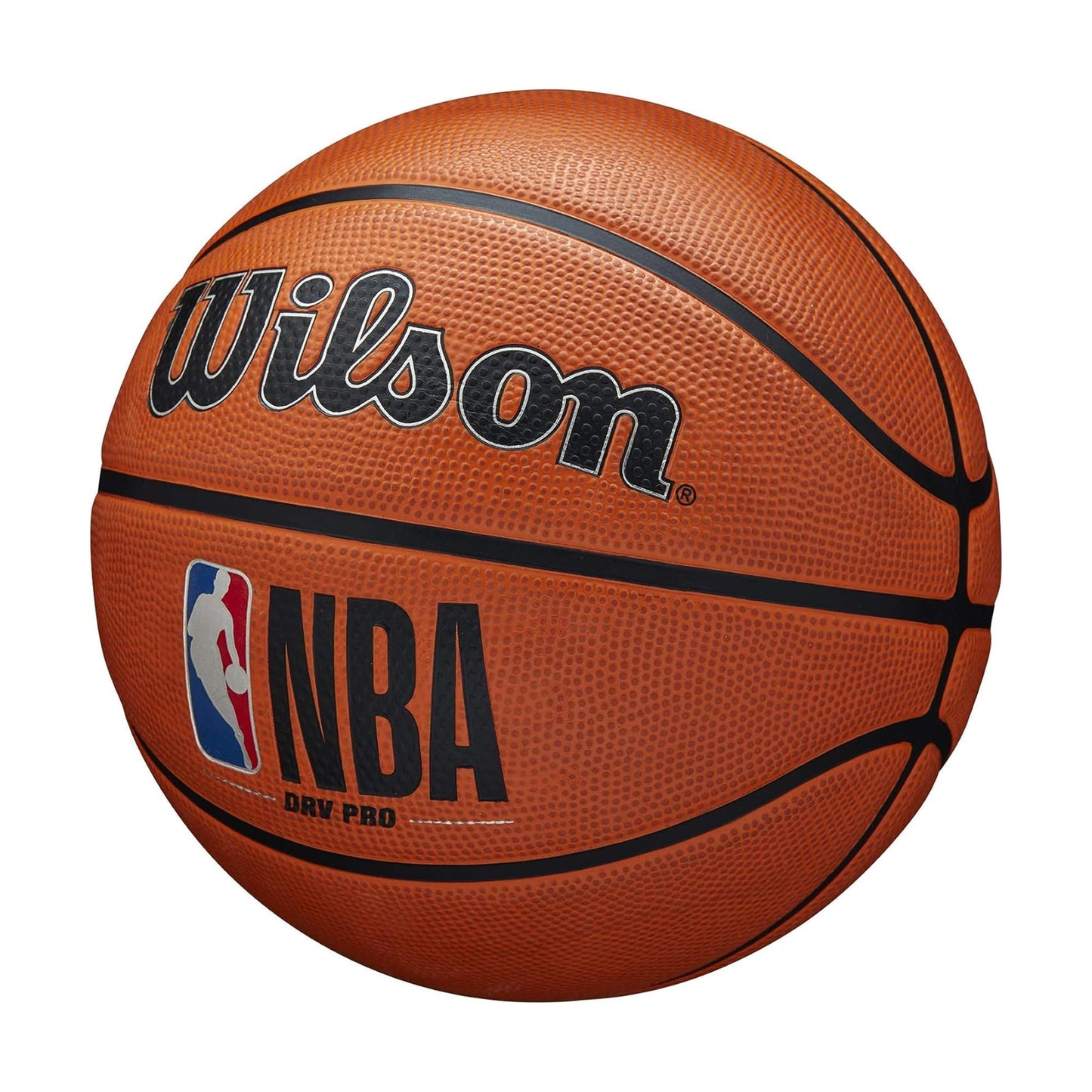 Wilson Basketball NBA DRV PRO, Outdoor, Tackskin Rubber, Size: 6, Brown - WTB9100ID06