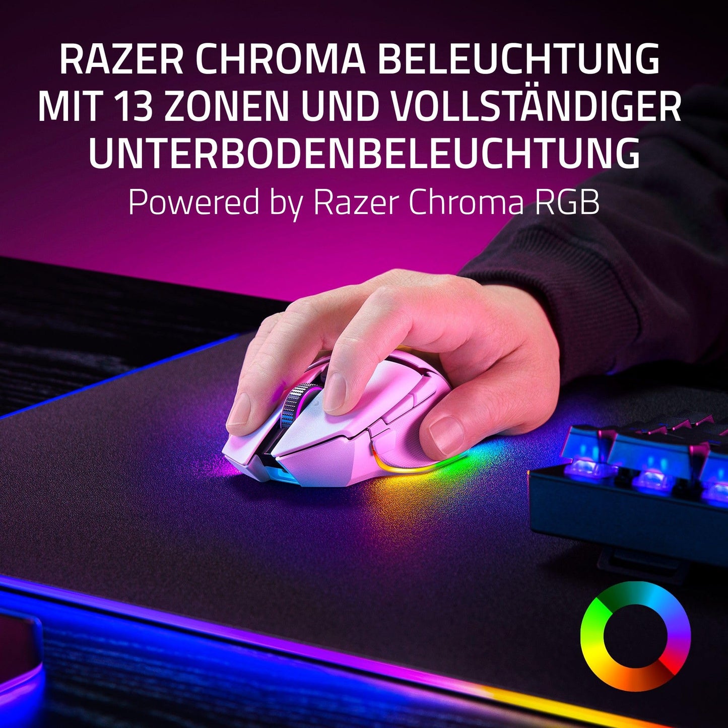 Razer Basilisk V3 Pro 35K White (RZ01-05240200-R3G1)