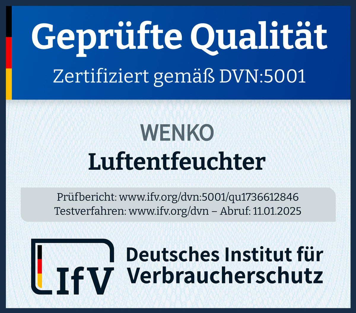WENKO Umidificator cu granule de 2 kg, dezumidificator de cameră, captează până la 2,8 l de umiditate, testat în laborator, refillabil, reduce mucegaiul și mirosurile, dimensiuni 23 x 24 x 15,5 cm, Gri/Albastru - 5410120500