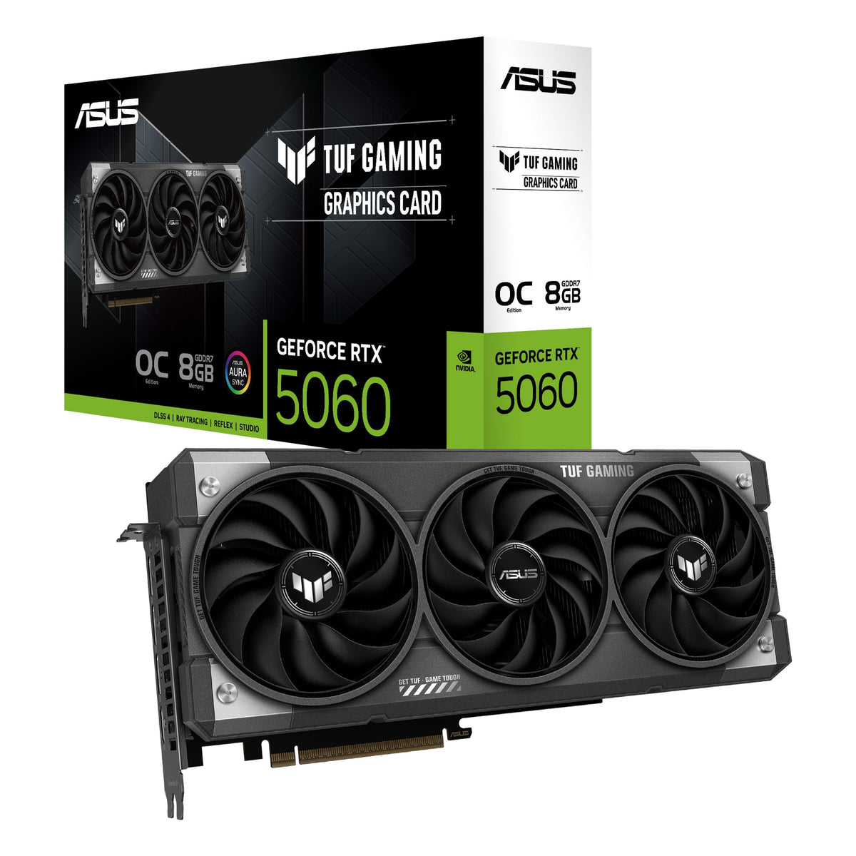 ASUS TUF Gaming GeForce RTX 5060 OC Edition 8GB GDDR7 Gaming Graphics Card - 500045483