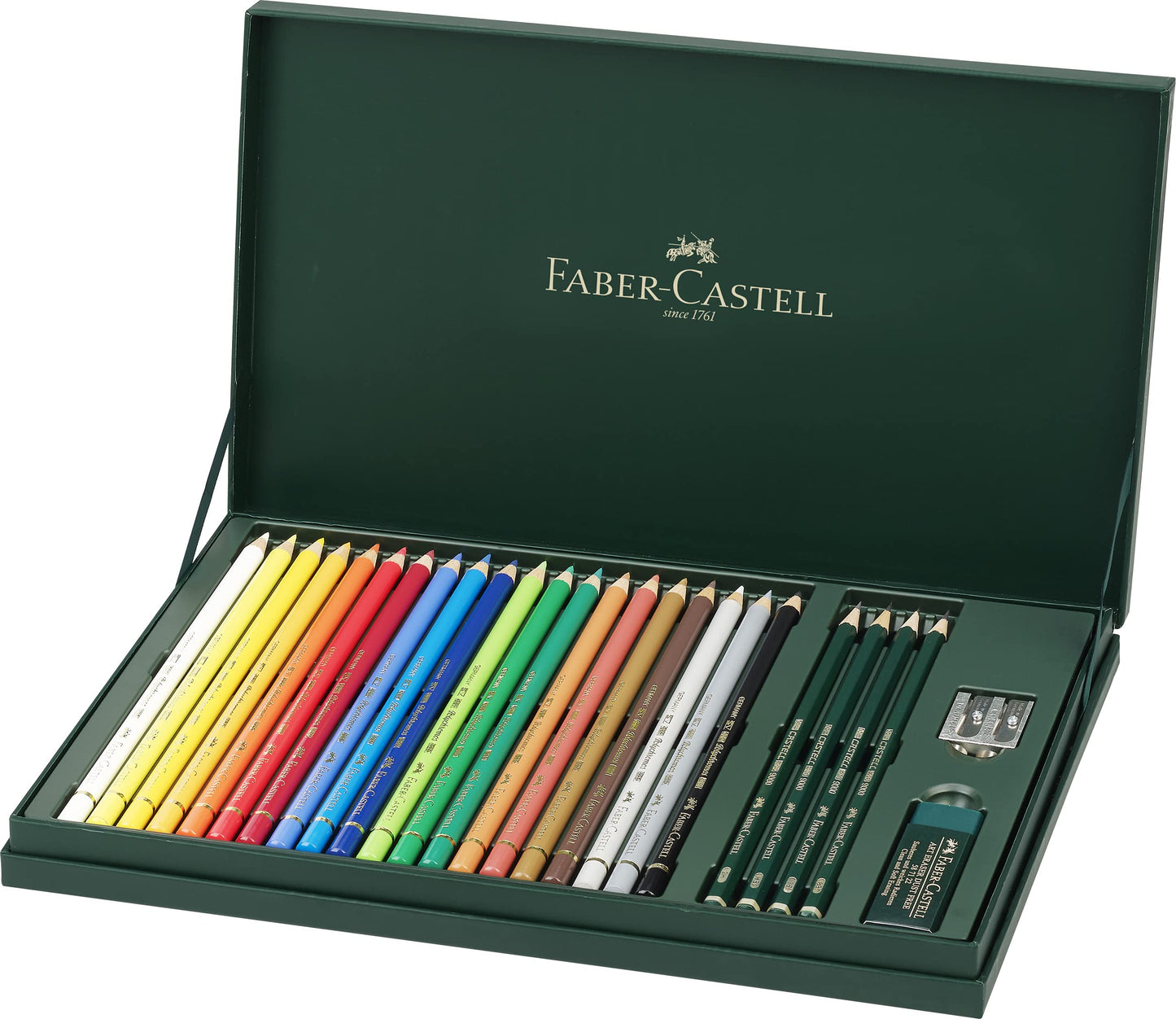 Faber-Castell - Mixed Media Gift Set 26 Pieces Polychromo - 210051