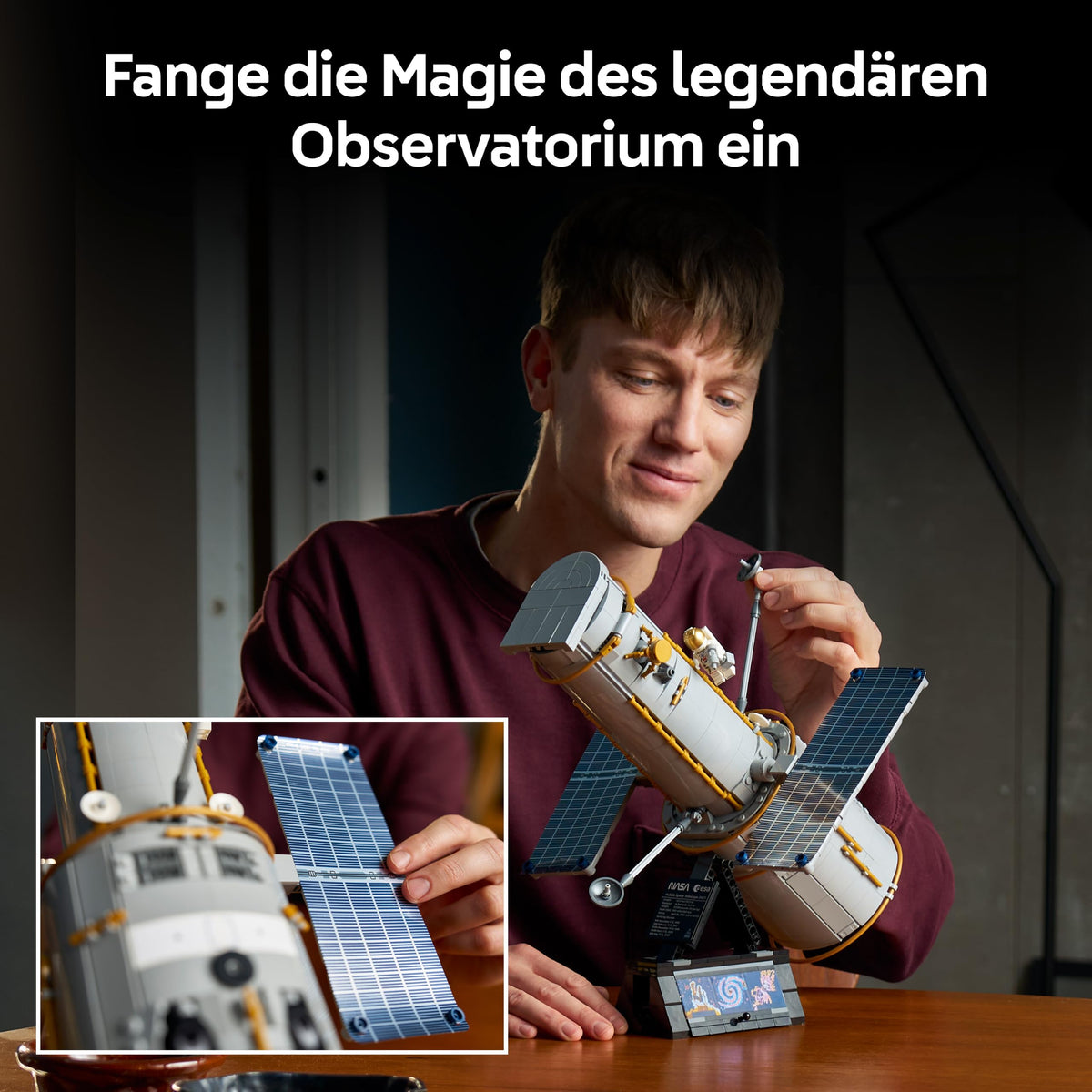 LEGO Icons Hubble Space Telescope 11382