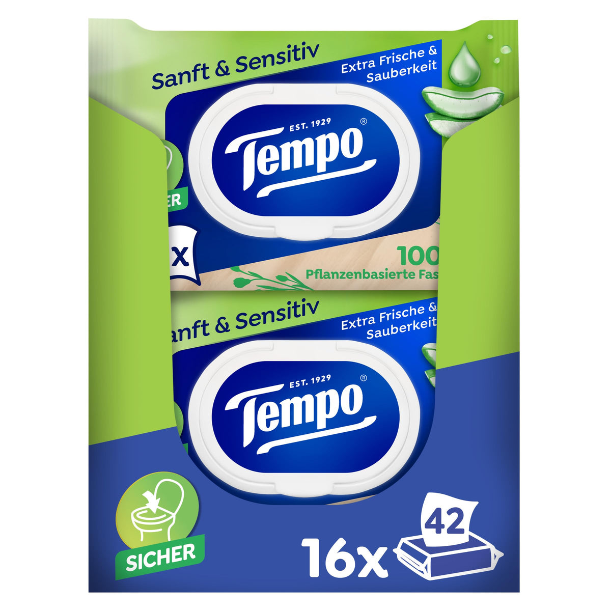 TEMPO|BRT Moist ACC (Aloe Vera, Mușețel și Calendula)|Project Copperfield BRT|Fără ghid de design 2023|Fără CPDI 2023|Fără colorant|Fără parfum|||42 buc - 836194