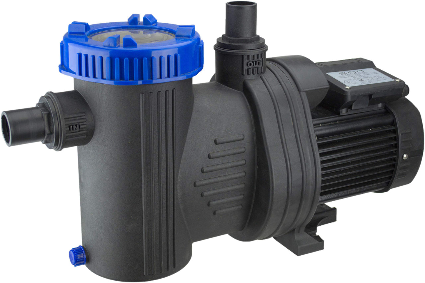 Steinbach filter pump WP 19000, self-priming, 230 V/570 watts, Q= 206 l/min, max. pump height 12.57 m, 041067