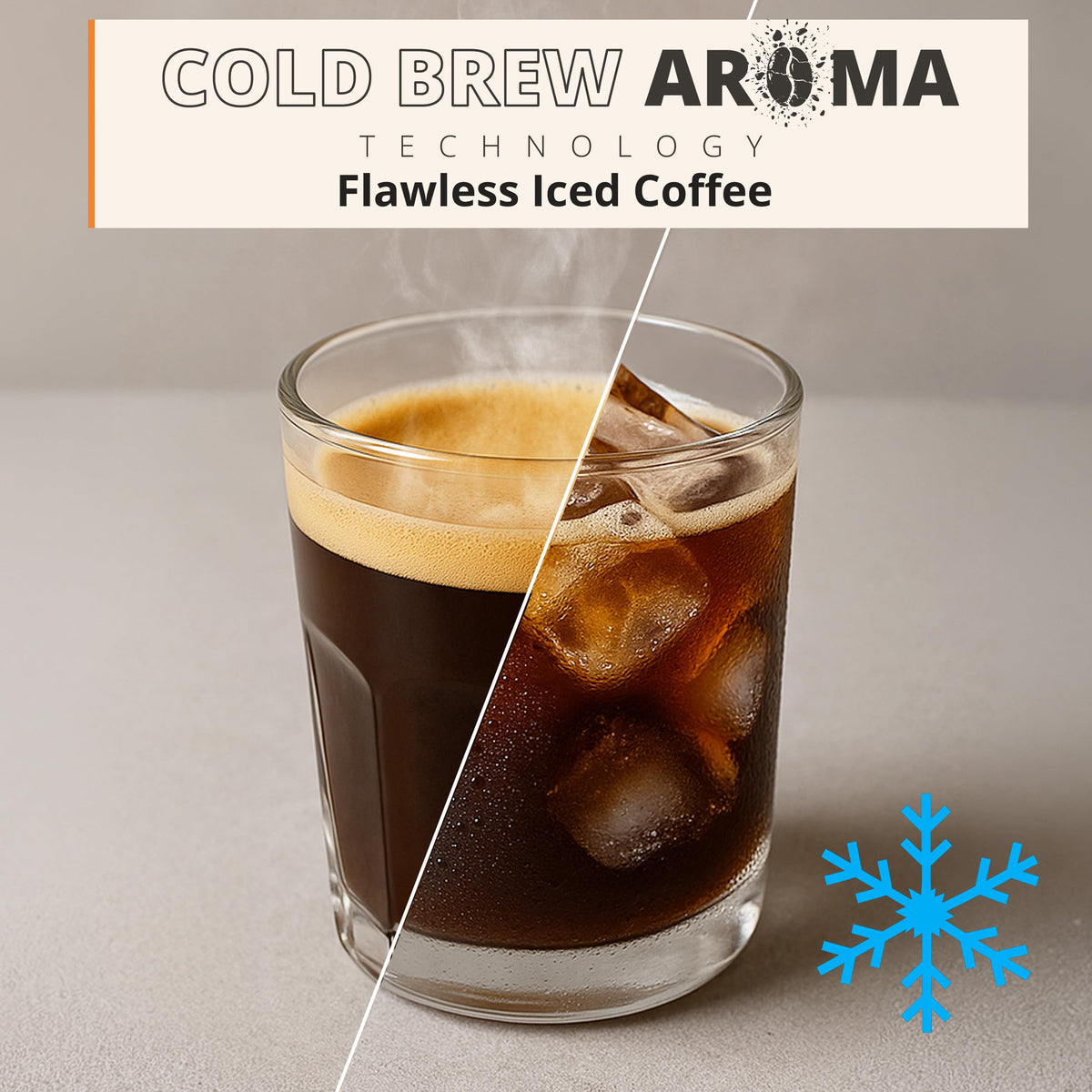 KRUPS Sensation Hot & Cold Coffee Machine, 12 recipes, intuitive operation, complete customization, steam nozzle, cold brew aroma technology, automatic cleaning, dark gray, EA913HE0