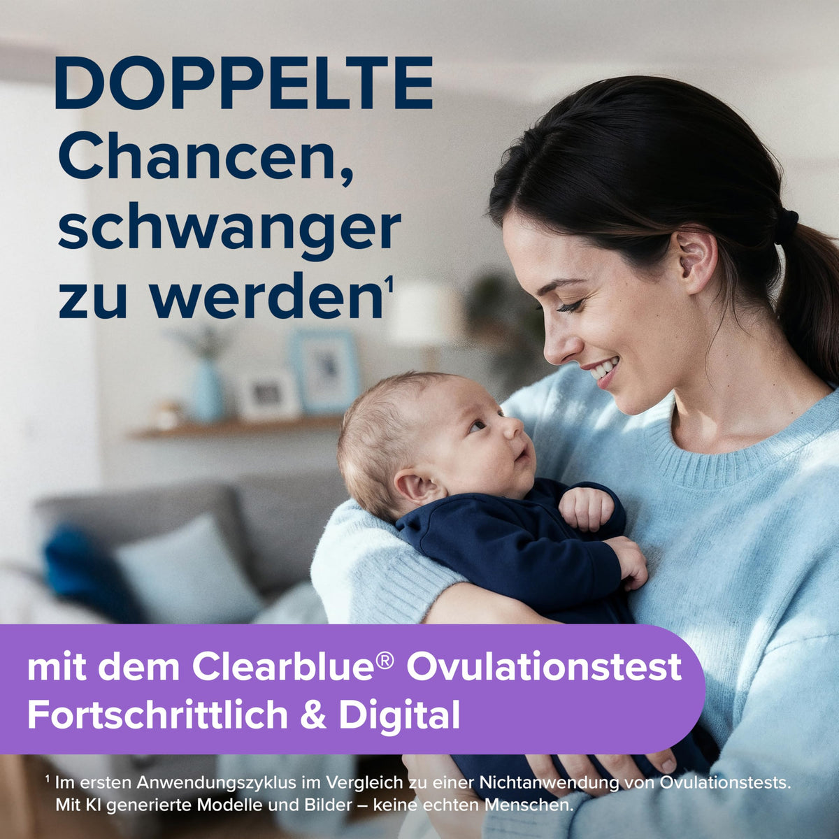 Clearblue Advanced Digital Ovulation Test + Pregnancy Test