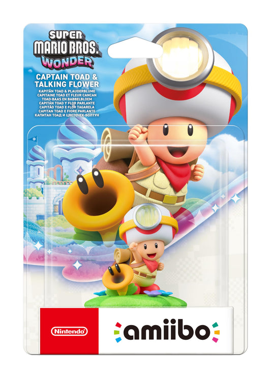 Nintendo amiibo Captain Toad & Talking Flower (38136)