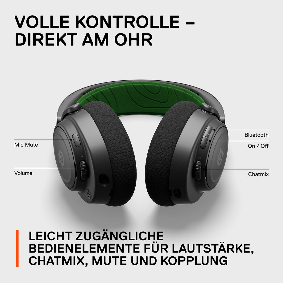 SteelSeries Arctis Nova 7X Wireless - Multi-Platform Gaming Headset for PS5, PC, Mobile - Magnetic Neodymium Drivers - 2.4 GHz + Mixable Bluetooth - 38 Hours Battery Life - ClearCast Gen 2 AI Microphone - 61565