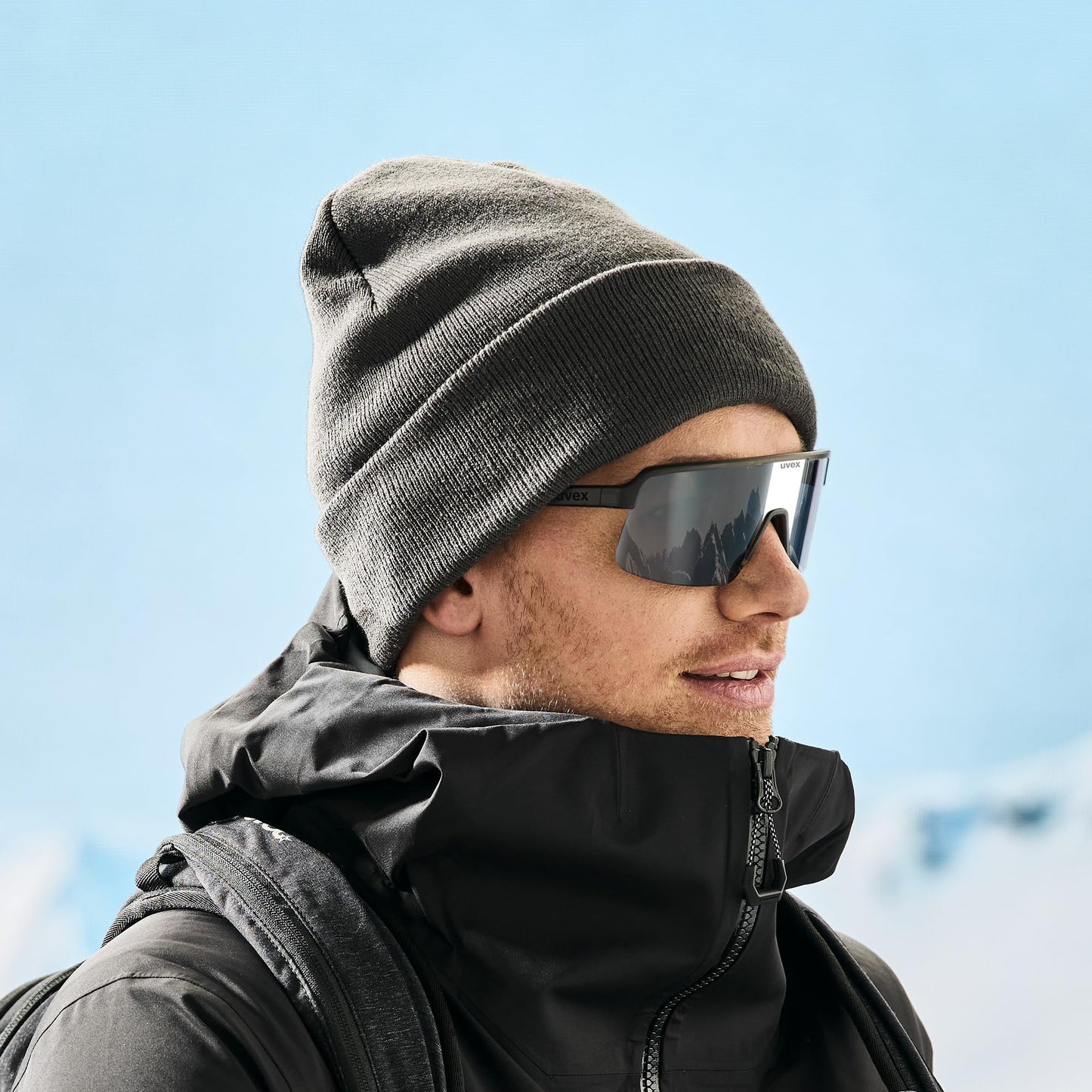 Uvex dyrt sports glasses, smoke gray matt/smoke gray, one size - S533095