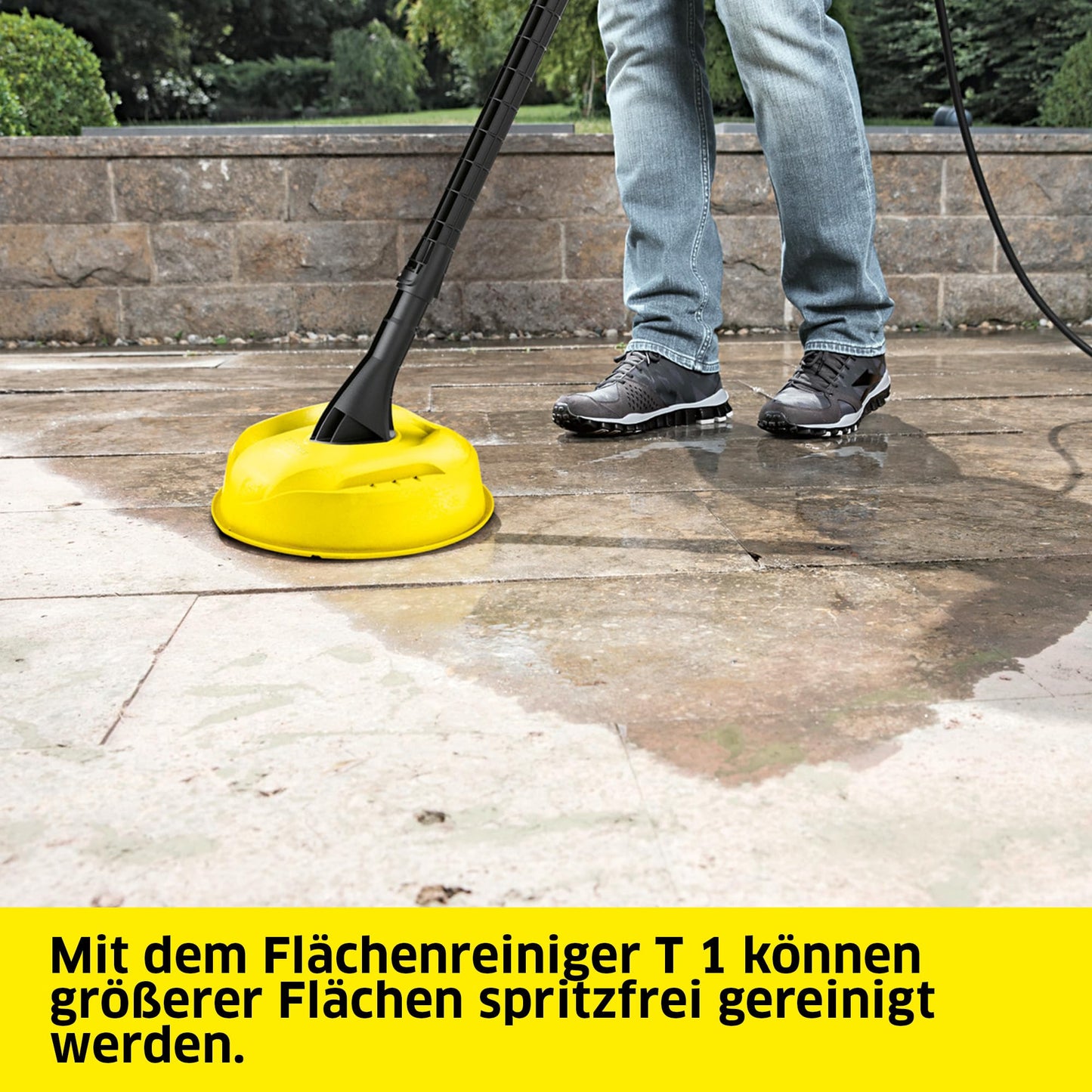 Kärcher high-pressure cleaner K 3 FJ Home, pressure: max. 120 bar, including foam nozzle for well-adhering foam and maximum dirt-dissolving power & HomeKit, yellow - 1.676-359.0
