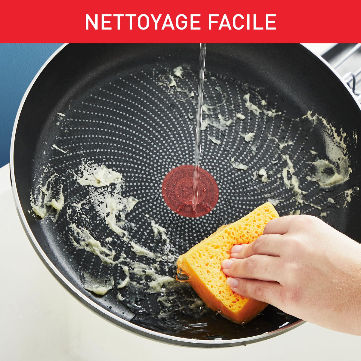 Set de tigăi Tefal Ingenio Enjoy, 2 piese, 22/28 cm + 2 cratițe cu mâner 18/20 cm + mâner detașabil, compatibile cu inducție, antiaderente, cu acoperire din titan, Thermo-Signal, potrivite pentru cuptor - L7239243