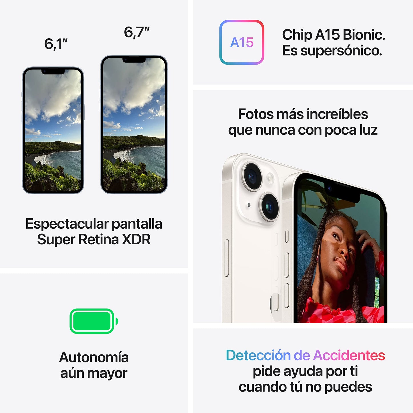 Apple iPhone 14 Plus 128 GB - Blue (Refurbished) - MQ523ZD/A-cr