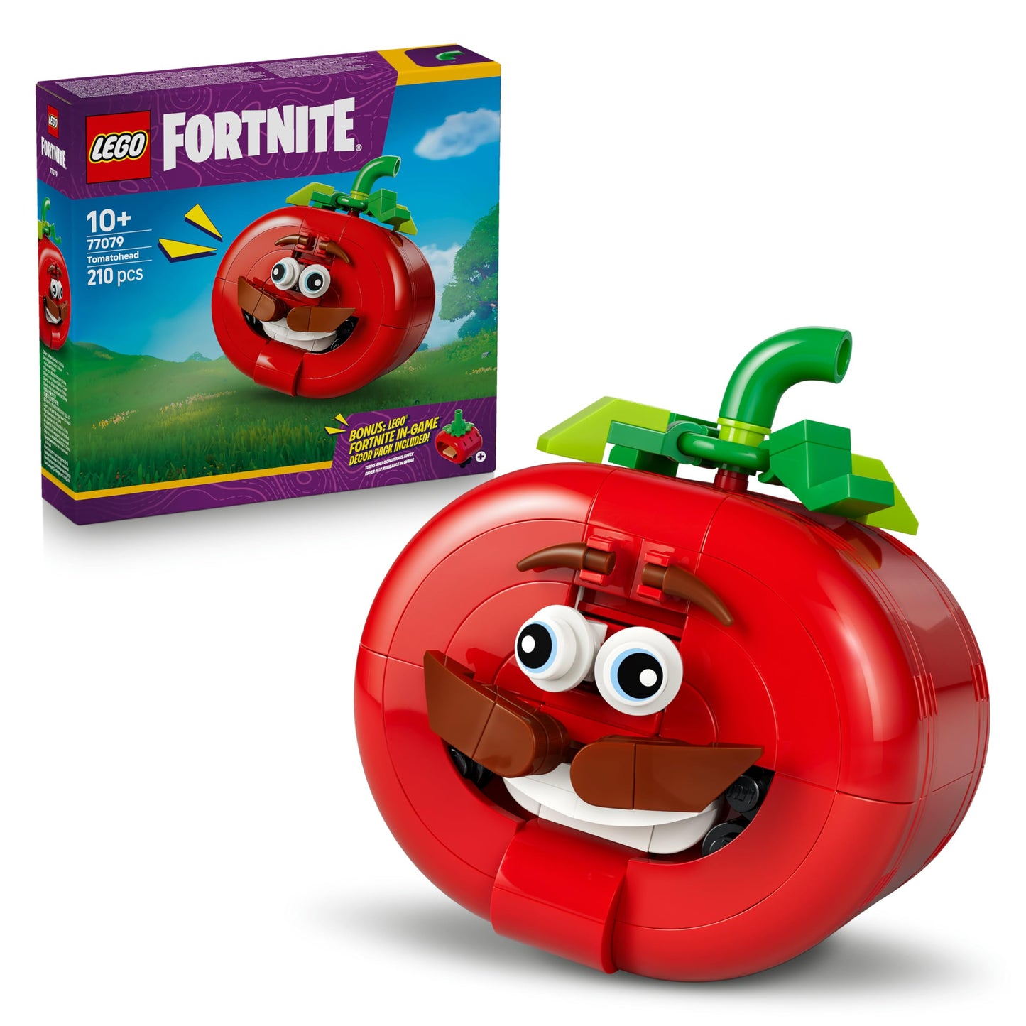 LEGO Fortnite Tomato Head - Interactive figure with restaurant interior - Room or desk decoration for children - Gaming gift for boys, girls and fans aged 10 and over - 77079