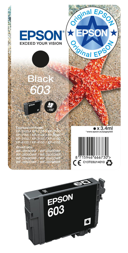 Epson Original 603 Tinte Seestern