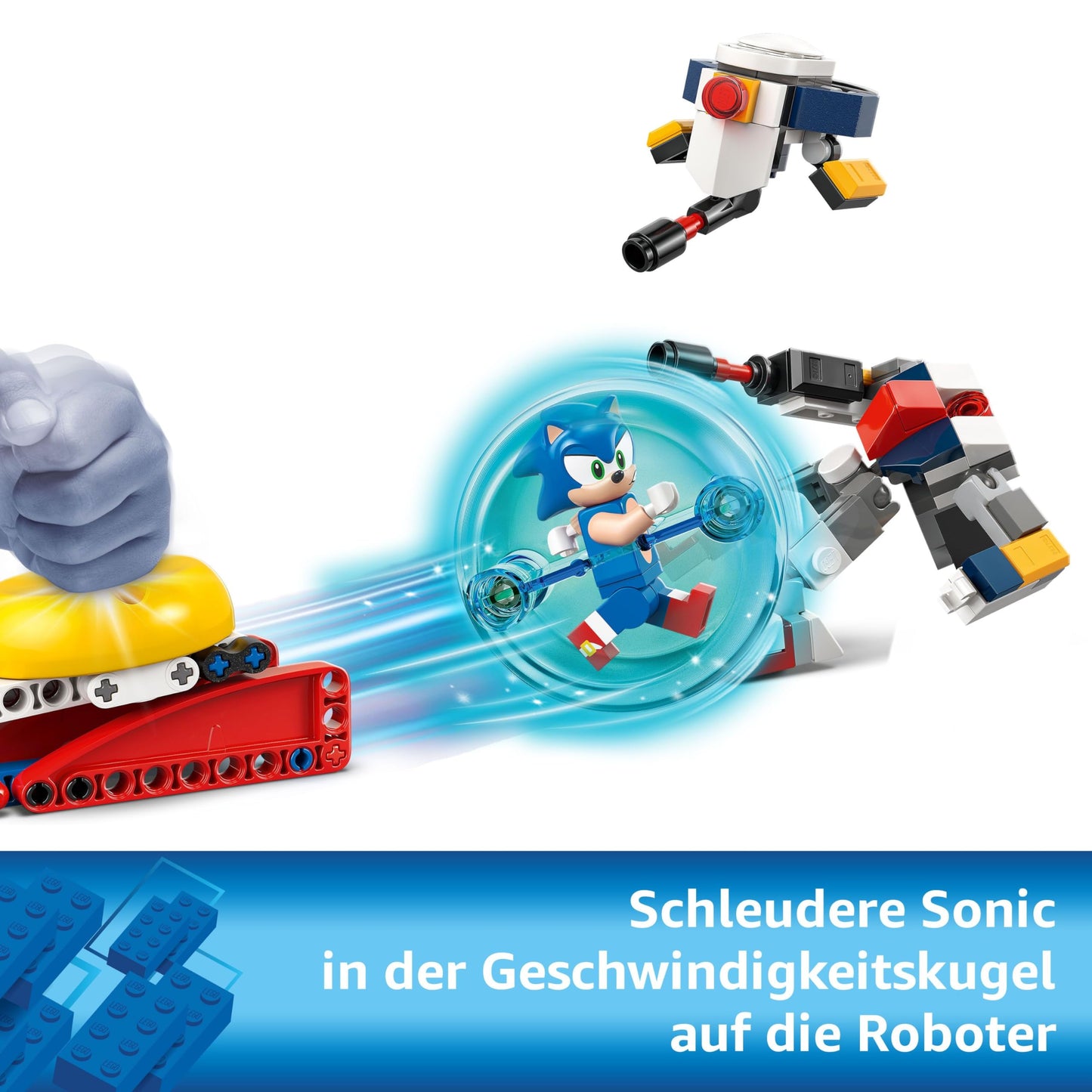 LEGO Sonic the Hedgehog: Sonic's Campfire Clash Set, Collectible Building Toy with 4 Characters, Gold Rings and a Chaos Emerald, Gifts for Gamers, Boys & Girls Aged 7 Plus 77001