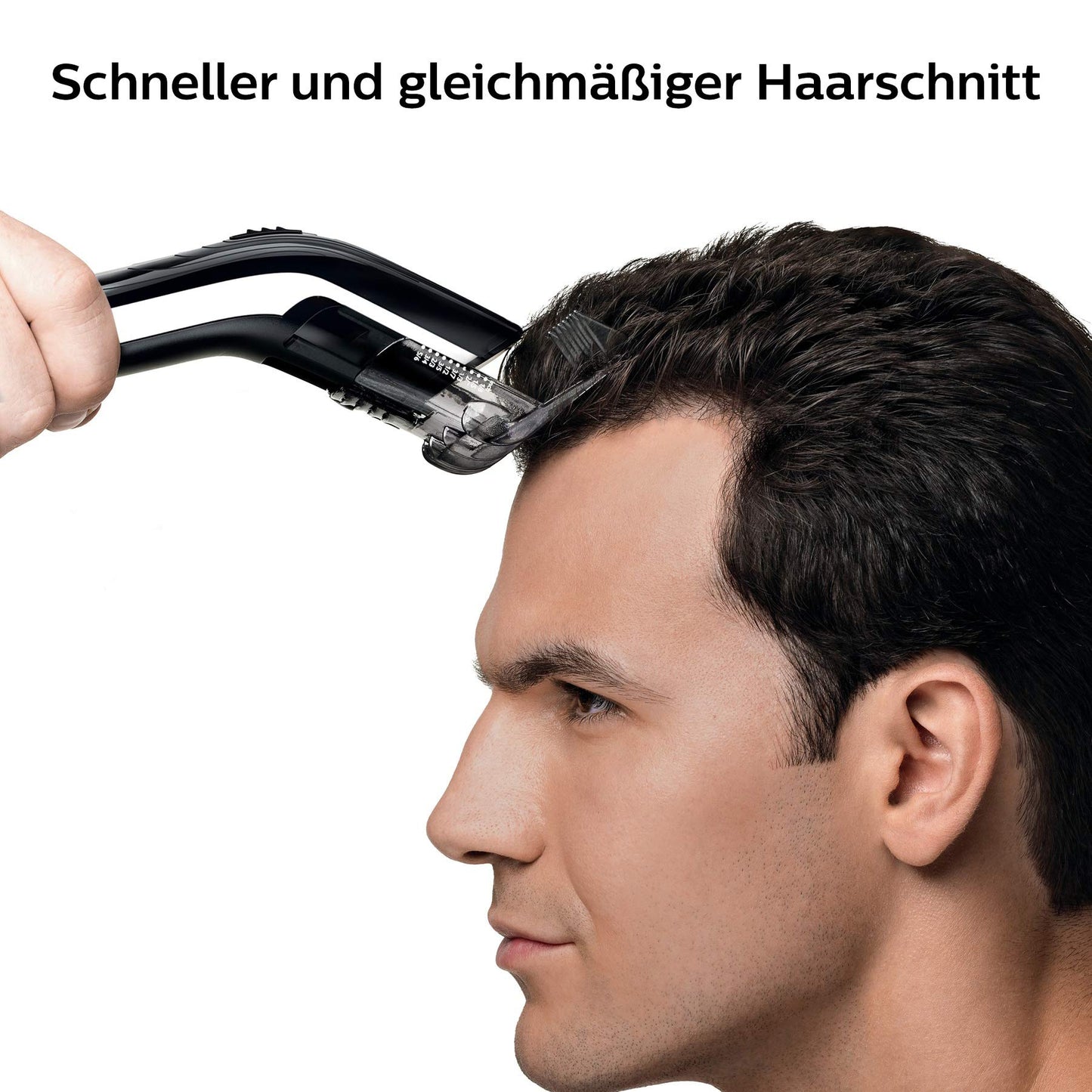 Philips hair trimmer f. d. Whole family QC5115/15 stainless steel blades, 11 length settings, use with cable