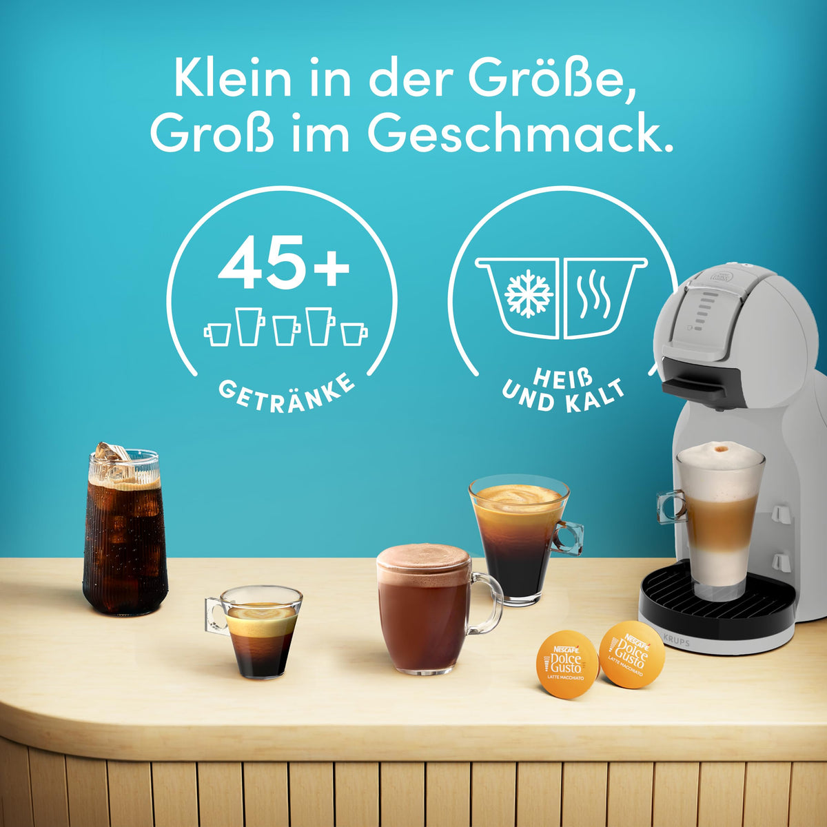 KRUPS NESCAFÉ DOLCE GUSTO Mini Me 2 Automatic Capsule Machine - KP143GAS