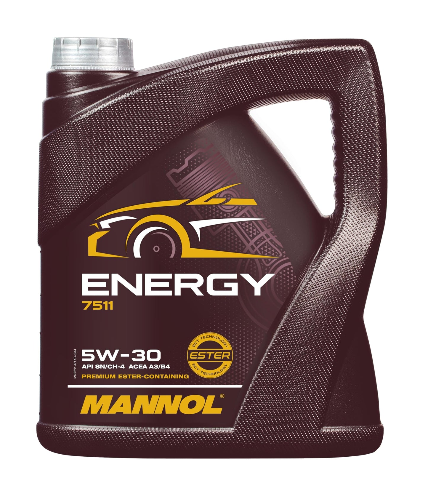 MANNOL 7511 Energy 5W-30 engine oil 4L, petrol and diesel engines, turbo - MN7511-4