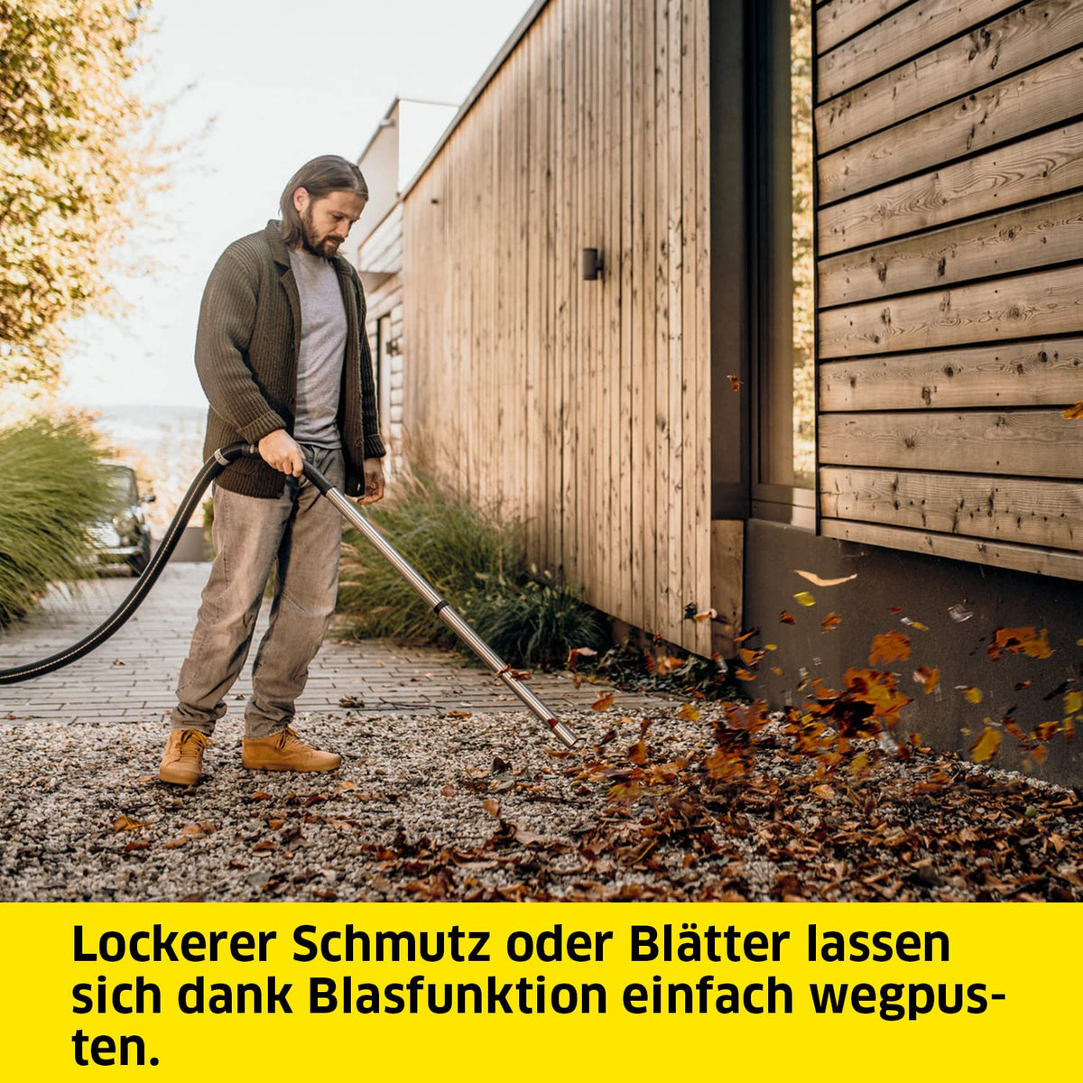 KÄRCHER Wet/Dry Vacuum Cleaner WD 2 Plus V-12/4/18/C, Plastic Container: 12 l - 1.628-009.0