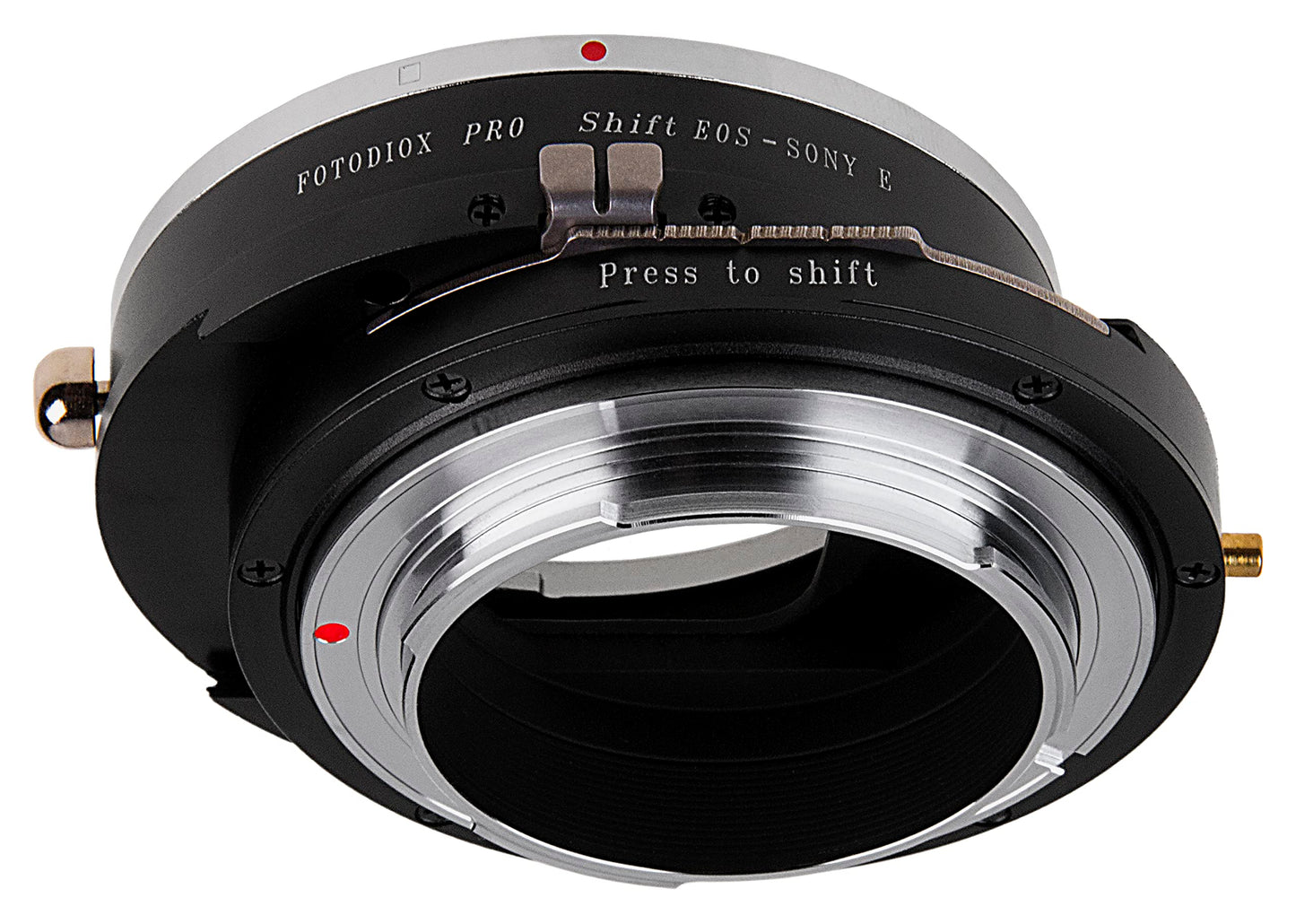 Fotodiox Pro Shift Lens Mount Adapter Compatible with Canon EOS EF and EF-S Lenses on Sony E-Mount Cameras - EOS-SnyE-Pro-Shift