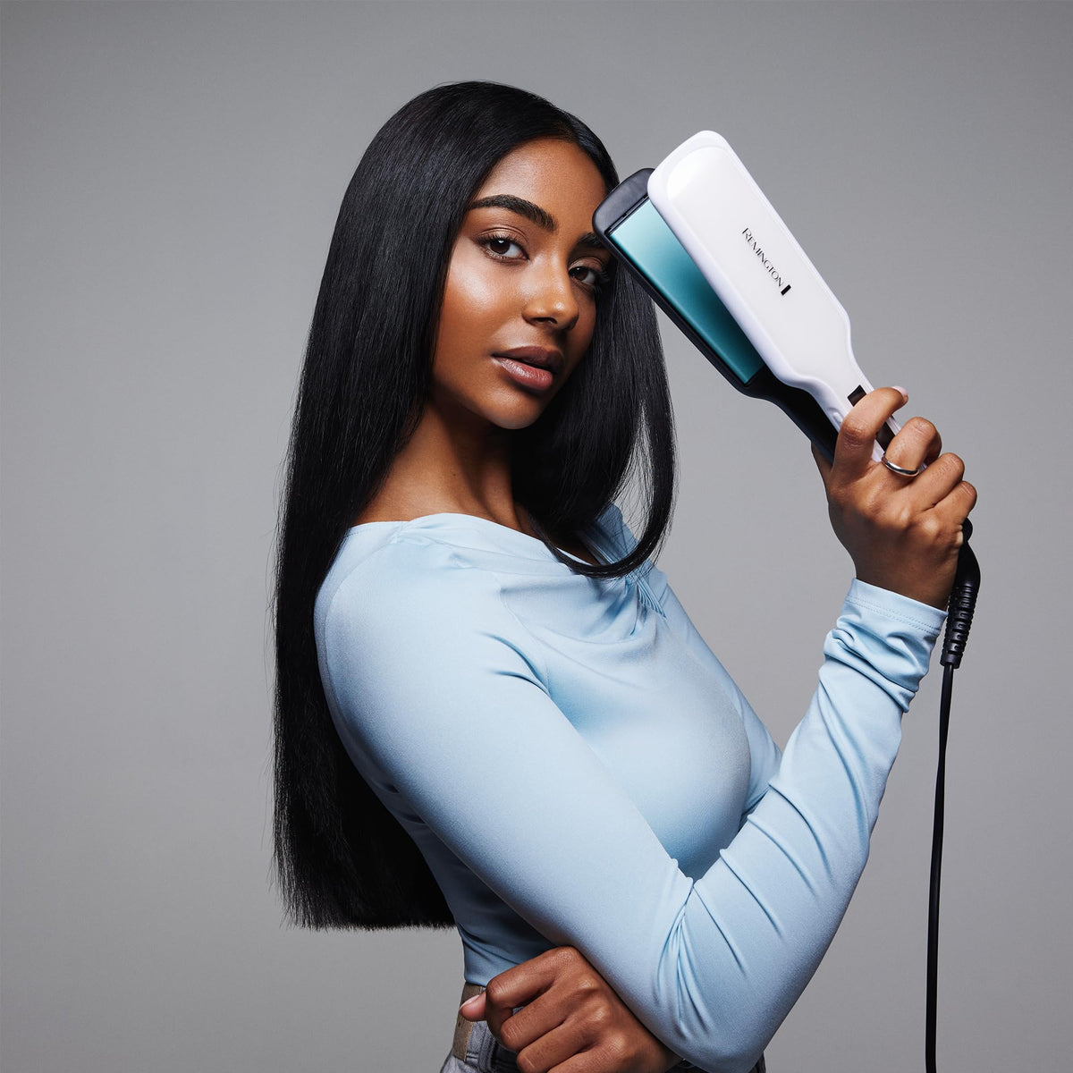 Remington Flat Iron Shine Therapy, Wide, LCD Display, 150–230°C, S8550 - 45661560100