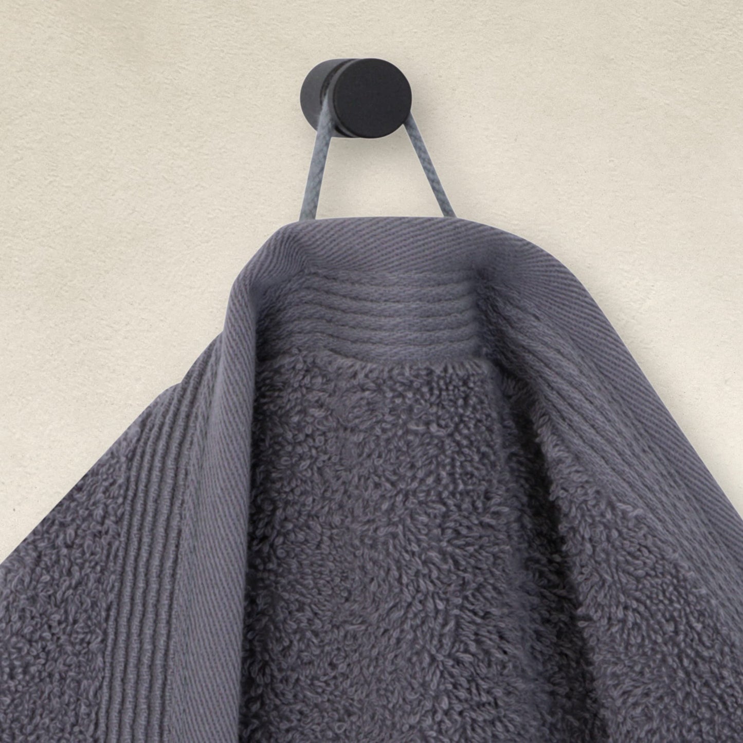 Möve Superwuschel sauna towel 80 x 200 cm made of 100% cotton, stone - 017258775/080200/850