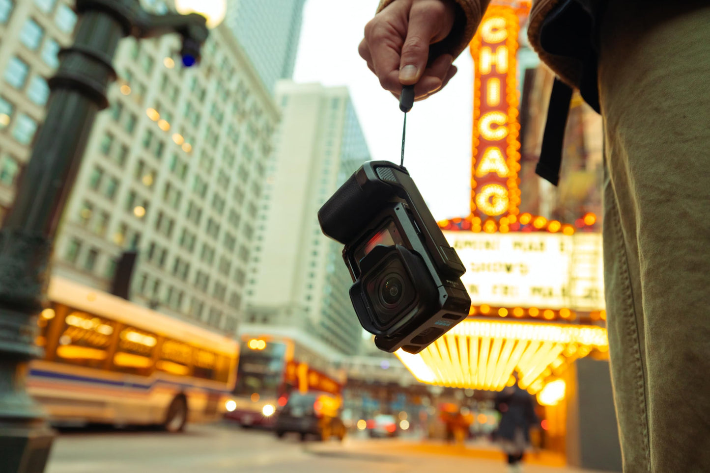 GoPro Point and Shoot Grip (Ergonomic | Durable | Adjustable / For Mission 1 Series) - Official GoPro Accessory - AGGRP-001