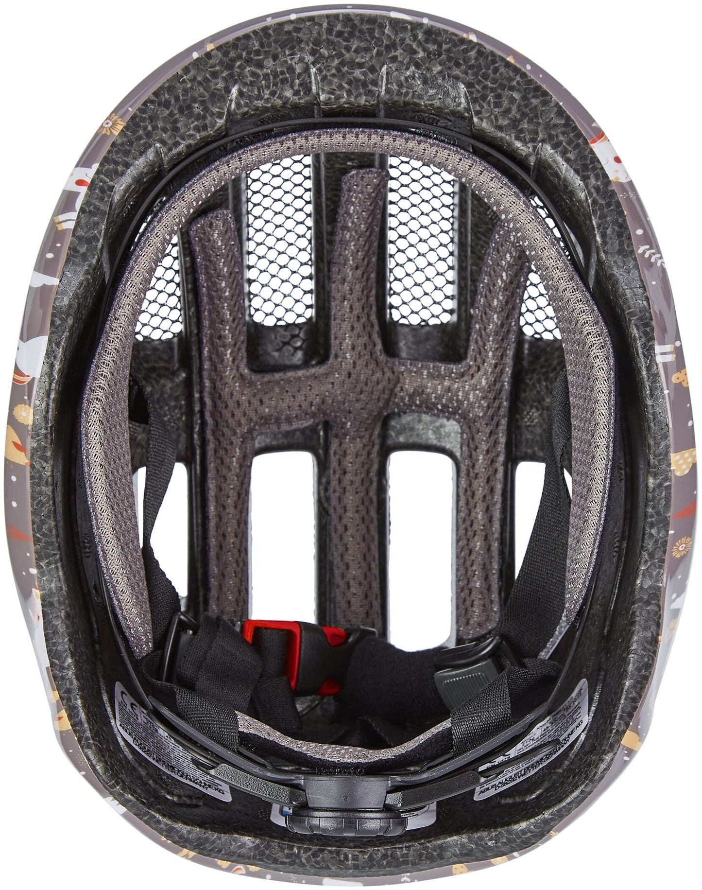 ABUS 67253 Bicycle Helmet, Gray (Grey Horse), M (50-55 cm)