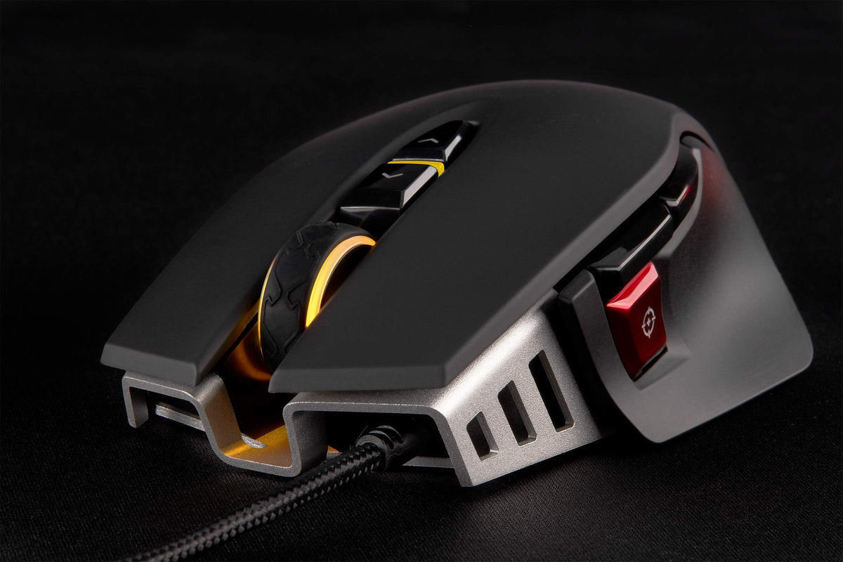 Corsair CH-9309011-EU M65 ELITE RGB Optical Gaming Mouse (RGB LED Backlighting, 18000 DPI) Black