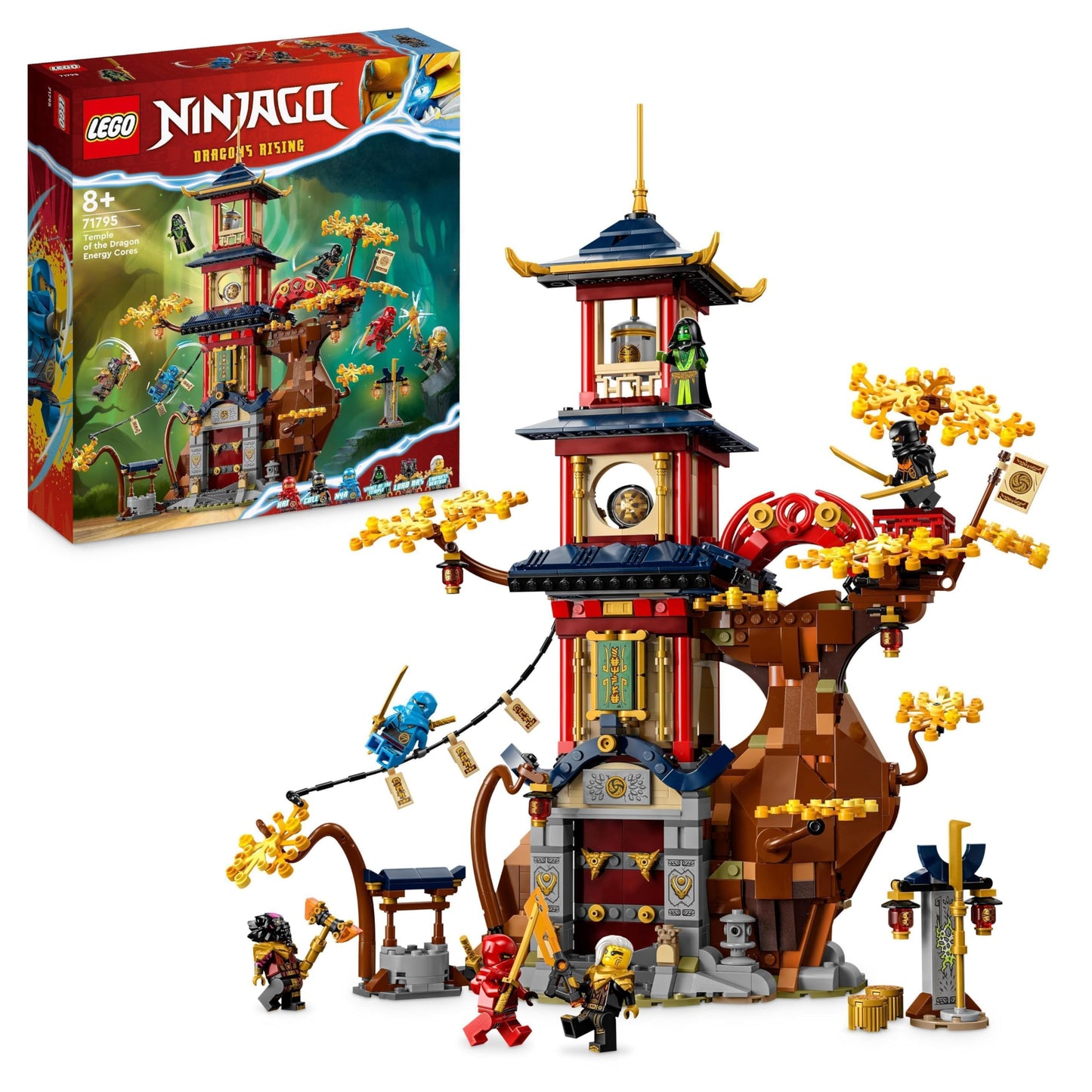 LEGO Ninjago Temple of Dragon Power 71795