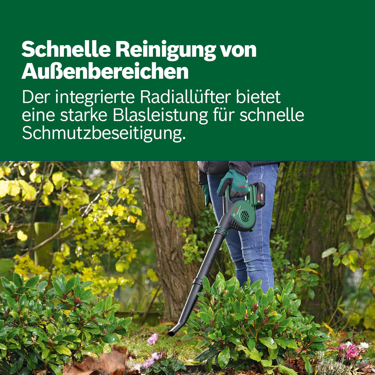 Bosch Akku-Laubbläser UniversalLeafBlower 18V-130 - 06008A0600