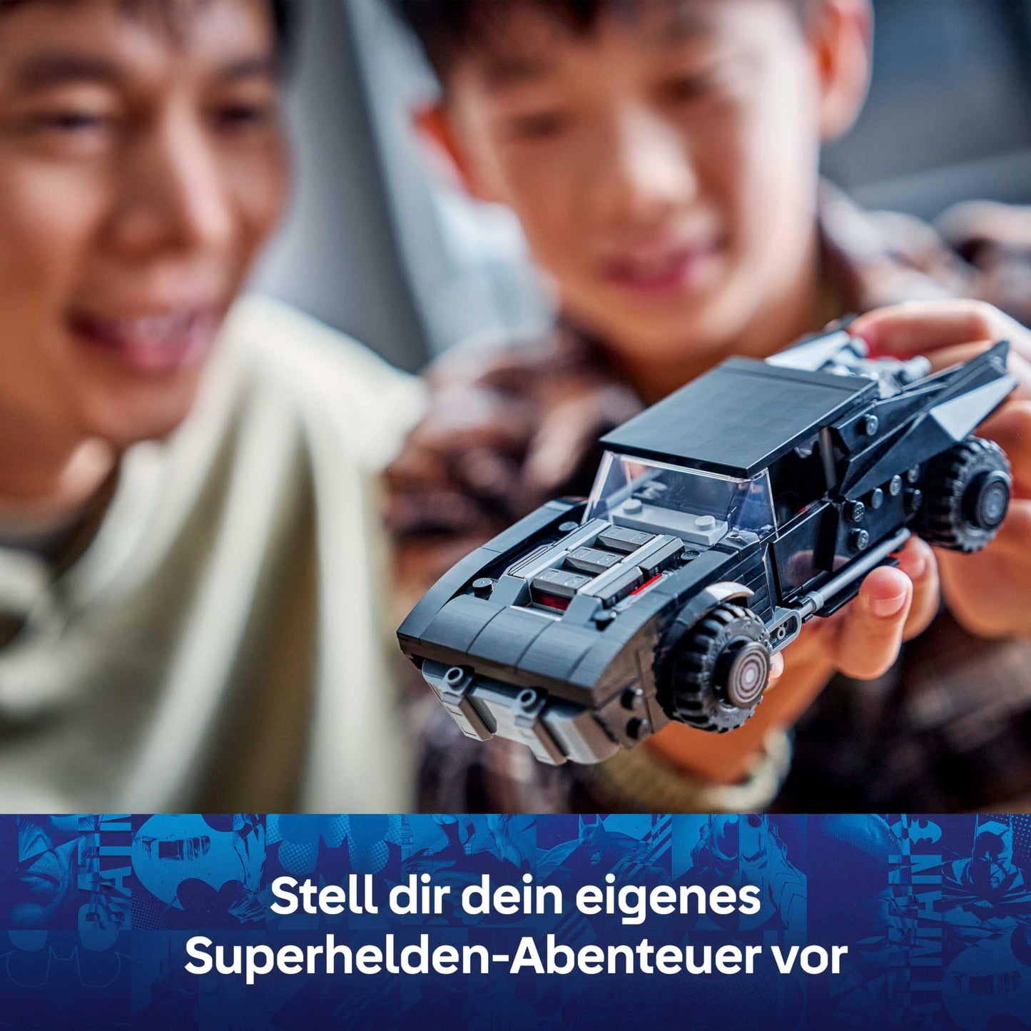 LEGO DC Batman: The Batman Batmobile - children's toy - playset with model car and superhero minifigure for children aged 9 and up - creative gift for boys, girls and fans - 76332