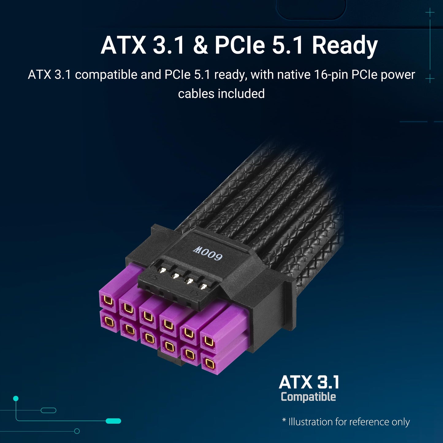 ASUS Pro WS 2200W Platinum Workstation Power Supply - 90YE00Z1-B0NA00