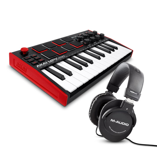 Akai MPK Mini MK3 & M-Audio HDH40 (MPKMINI3B)