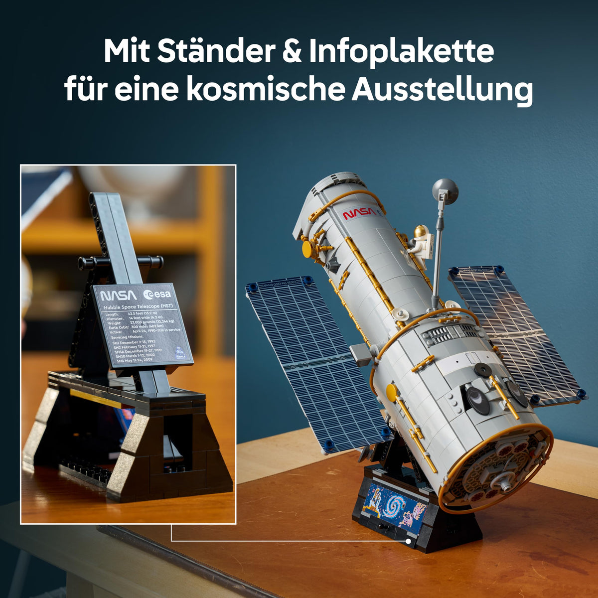 LEGO Icons Hubble Space Telescope 11382