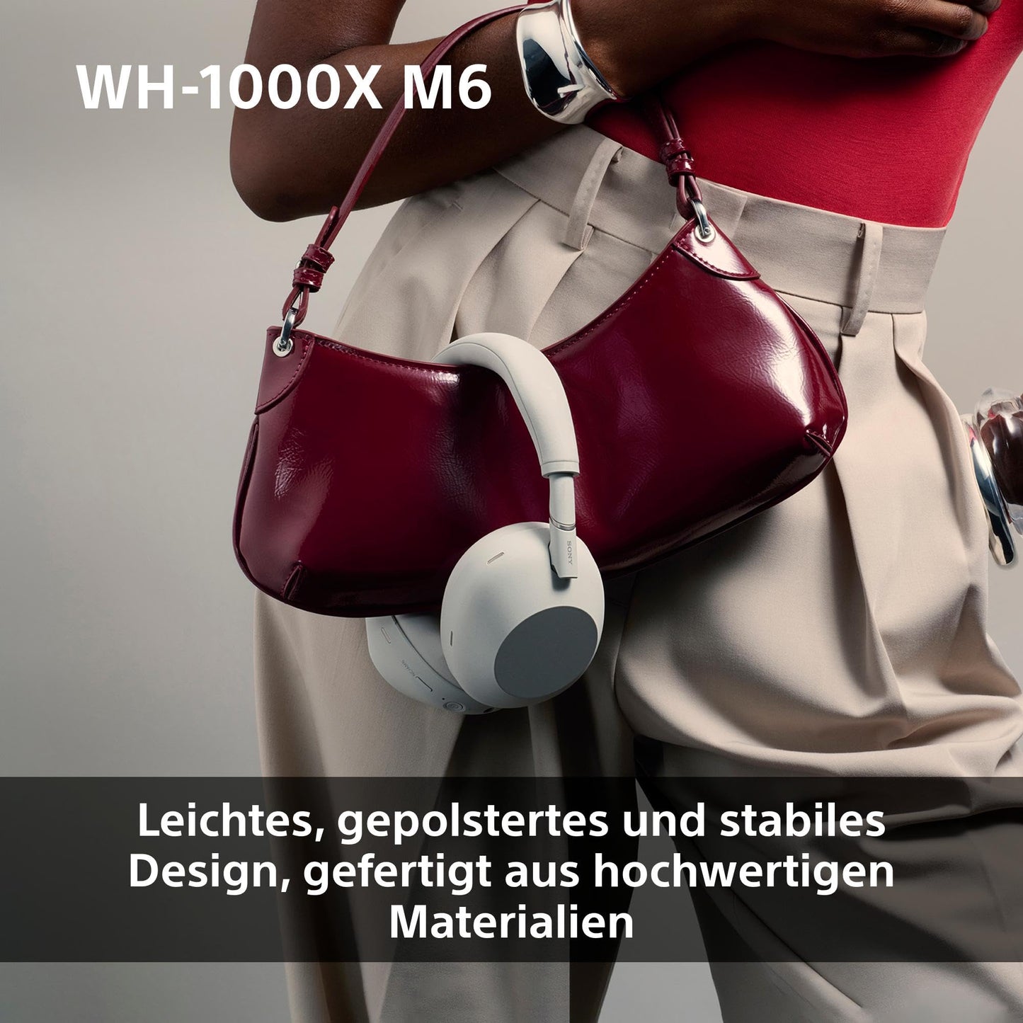 Sony WH-1000XM6 Wireless Noise Canceling Headphones, Signature Hi-Res Sound, Bluetooth Headphones, Comfort, Foldable Design, Magnetic Carrying Case, 30 Hour Battery NC On, iOS & Android - Olive Gray - WH1000XM6G.CE7