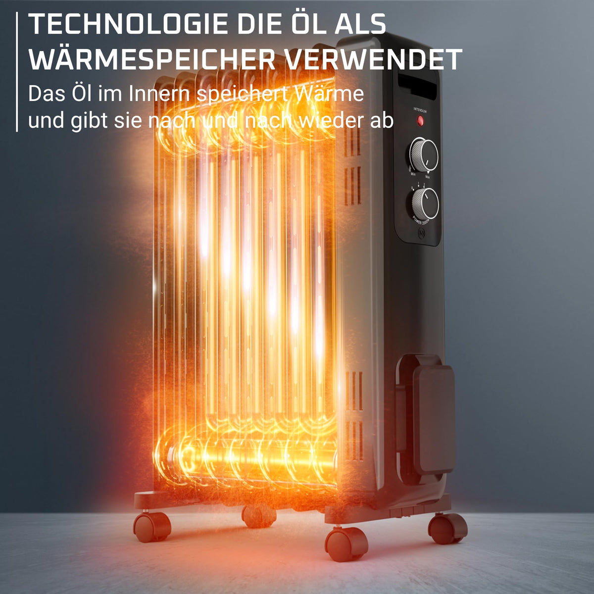 Rowenta Intensium Ultra, Oil Radiator, quiet and energy-saving, BU2420 - BU2420E0