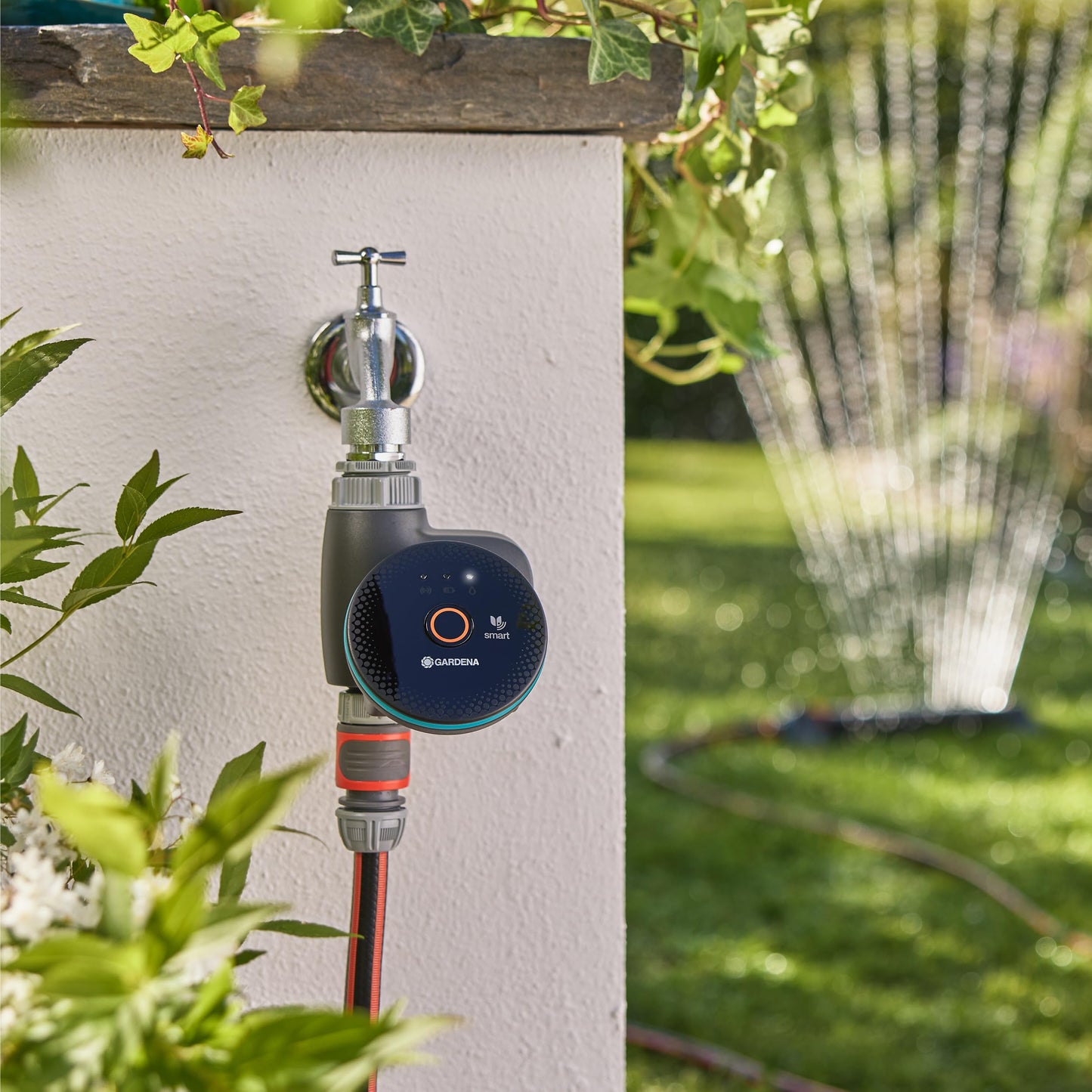Gardena smart Water Control irrigation control; smart: data-controlled irrigation*, smart home integration*, clever irrigation, high-quality valve technology, frost warning* (19033-20)