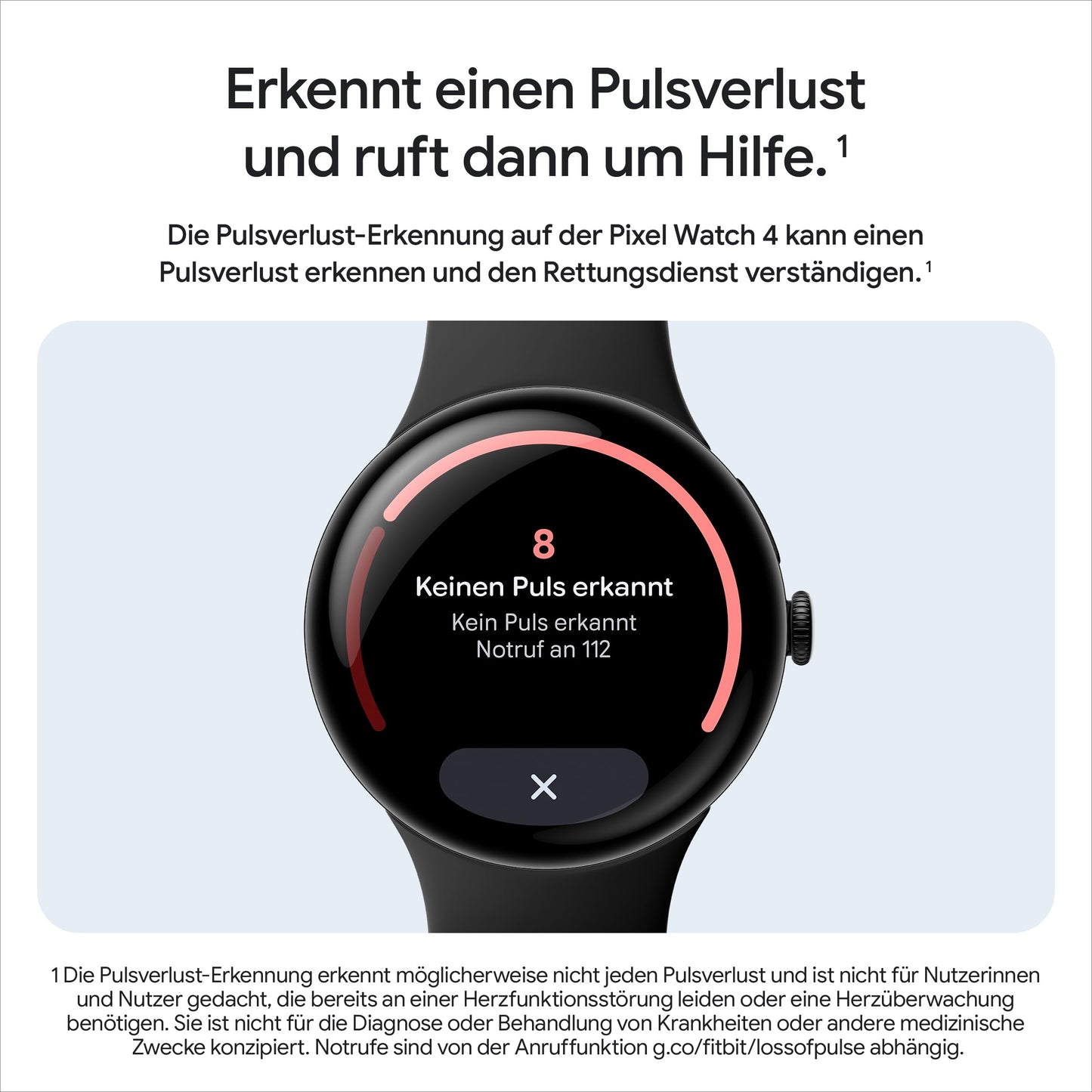 Google Pixel Watch 4 (45mm) - Android smartwatch with comprehensive health and fitness tracking and Gemini support - Satin Moonstone aluminum body - Moonstone sports band - LTE
