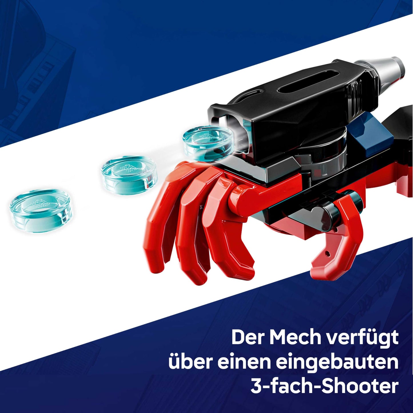 LEGO | Marvel Miles Morales Mech vs. Spider-Man 2099 - Superhero toy with action figure and 2 minifigures as well as Razor Web and Power Blast elements - gift for boys aged 6 and over - 76337