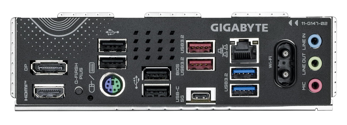 Placă de bază GIGABYTE B850 Gaming WIFI6 - compatibilă cu procesoarele AMD Ryzen 9000 Serie, VRM digital cu 6+2+2 faze, suport pentru memorie DDR5 de până la 8200MHz (OC), 1xPCIe 5.0 + 2xPCIe 4.0 M.2, GbE LAN, WiFi 6, USB 3.2 Gen 2