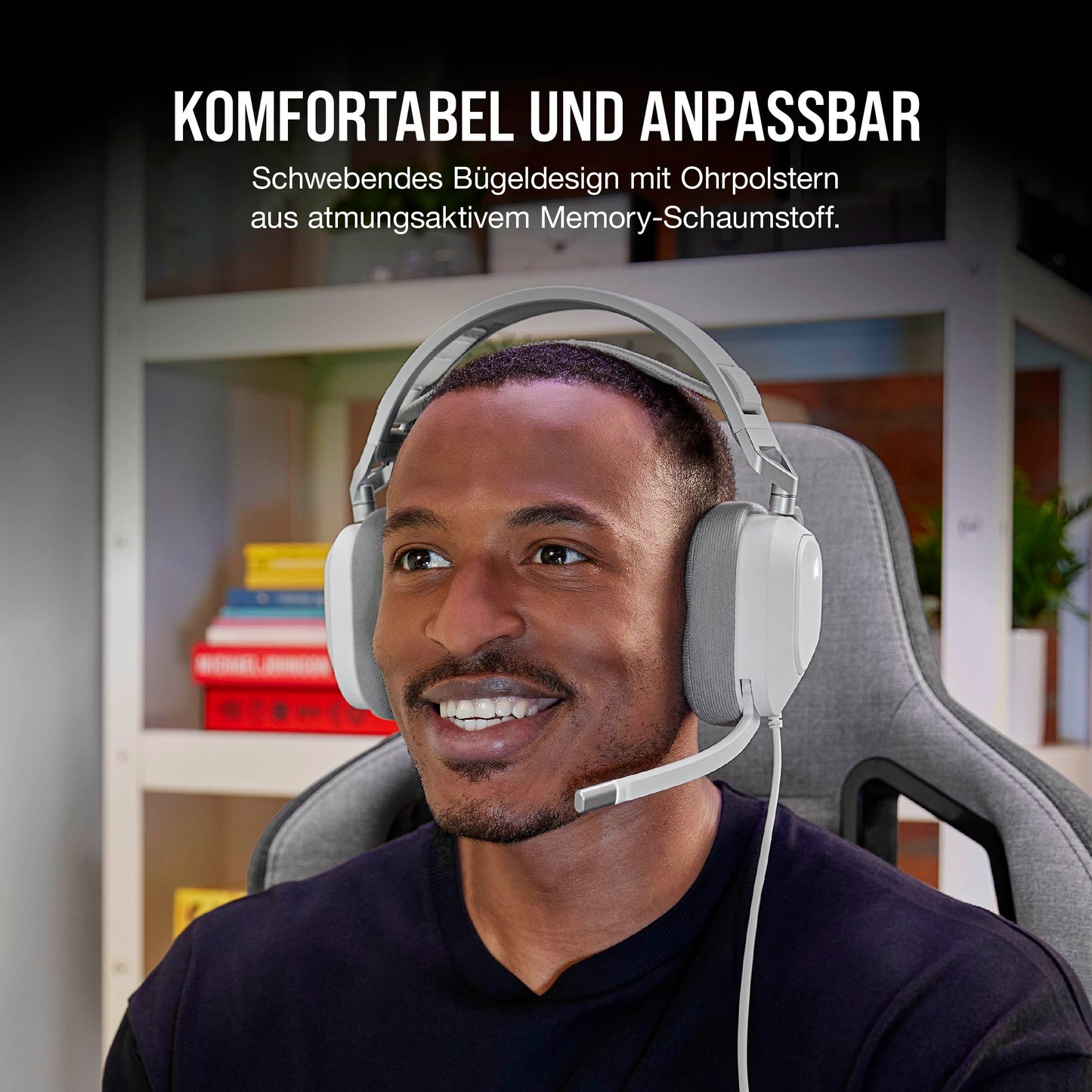 Corsair HS80 RGB USB Premium Gaming Headset Dolby Audio CA-9011238-EU
