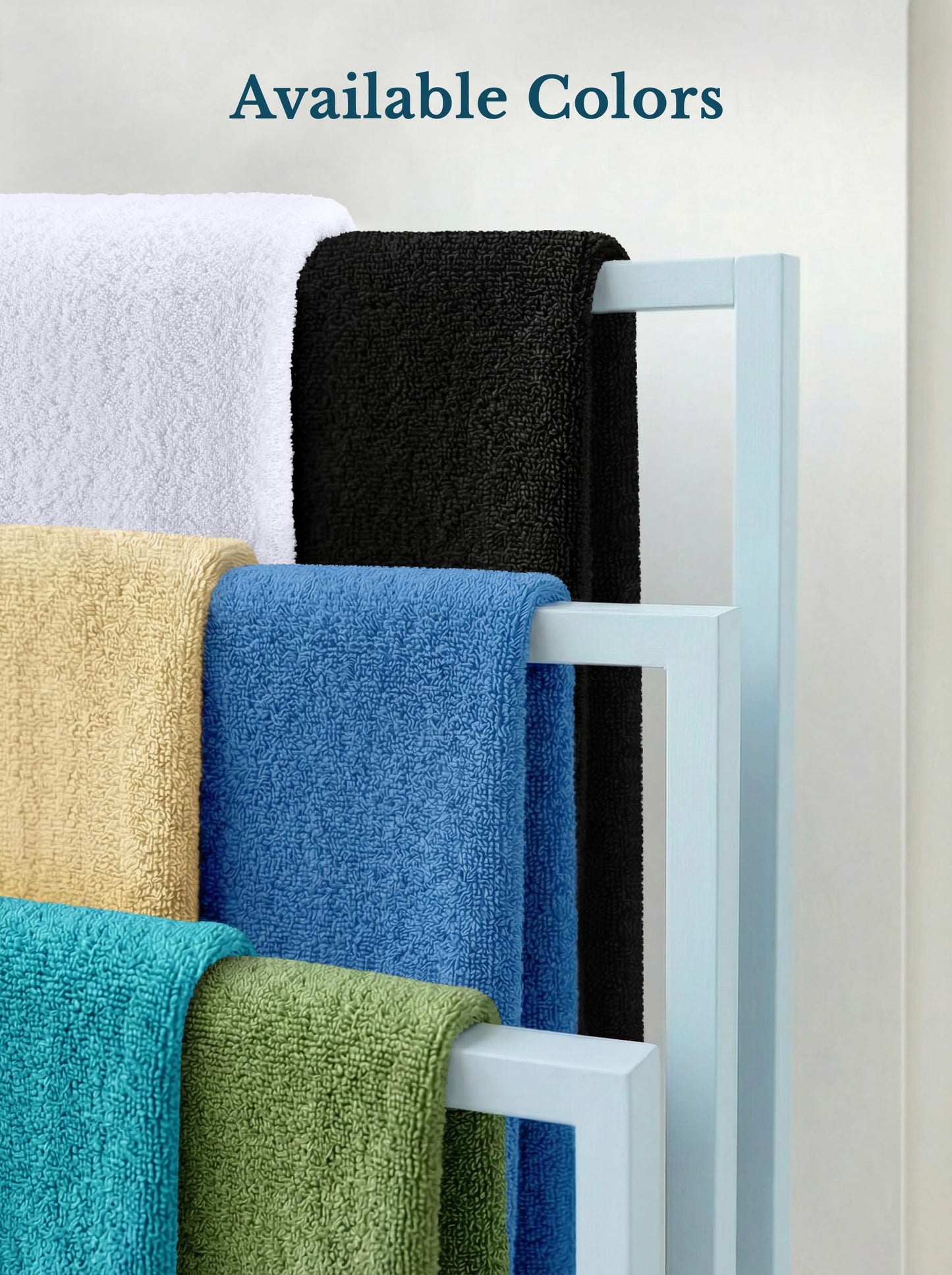 Utopia Towels 4-Pack Bath Towel Set, 69 x 137 cm, Electric Blue - UT0562