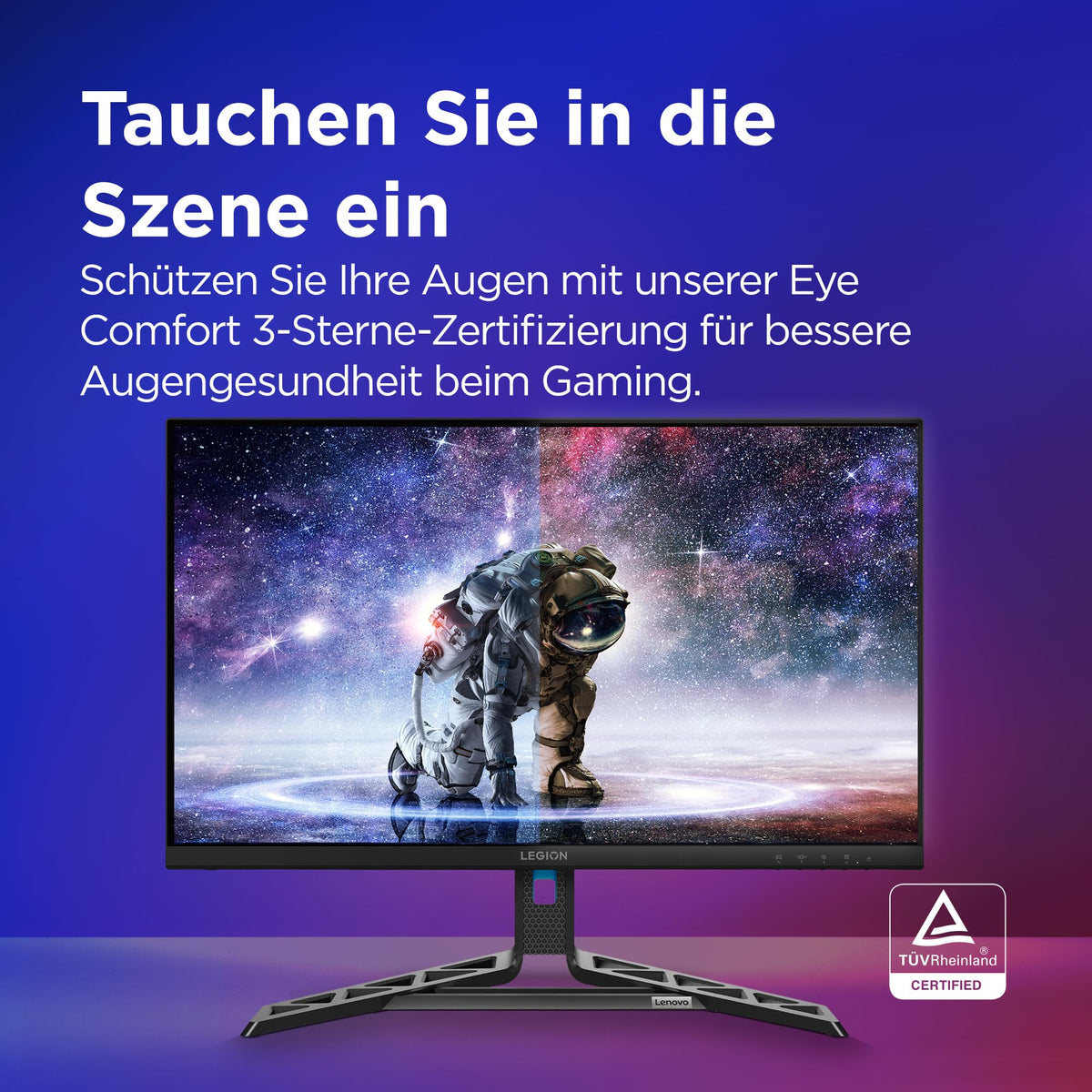 Lenovo Legion Legion R27qe Gen 2 | Monitor de gaming QHD de 27" | 200 Hz | 0.5ms - 68C7GAC3EU