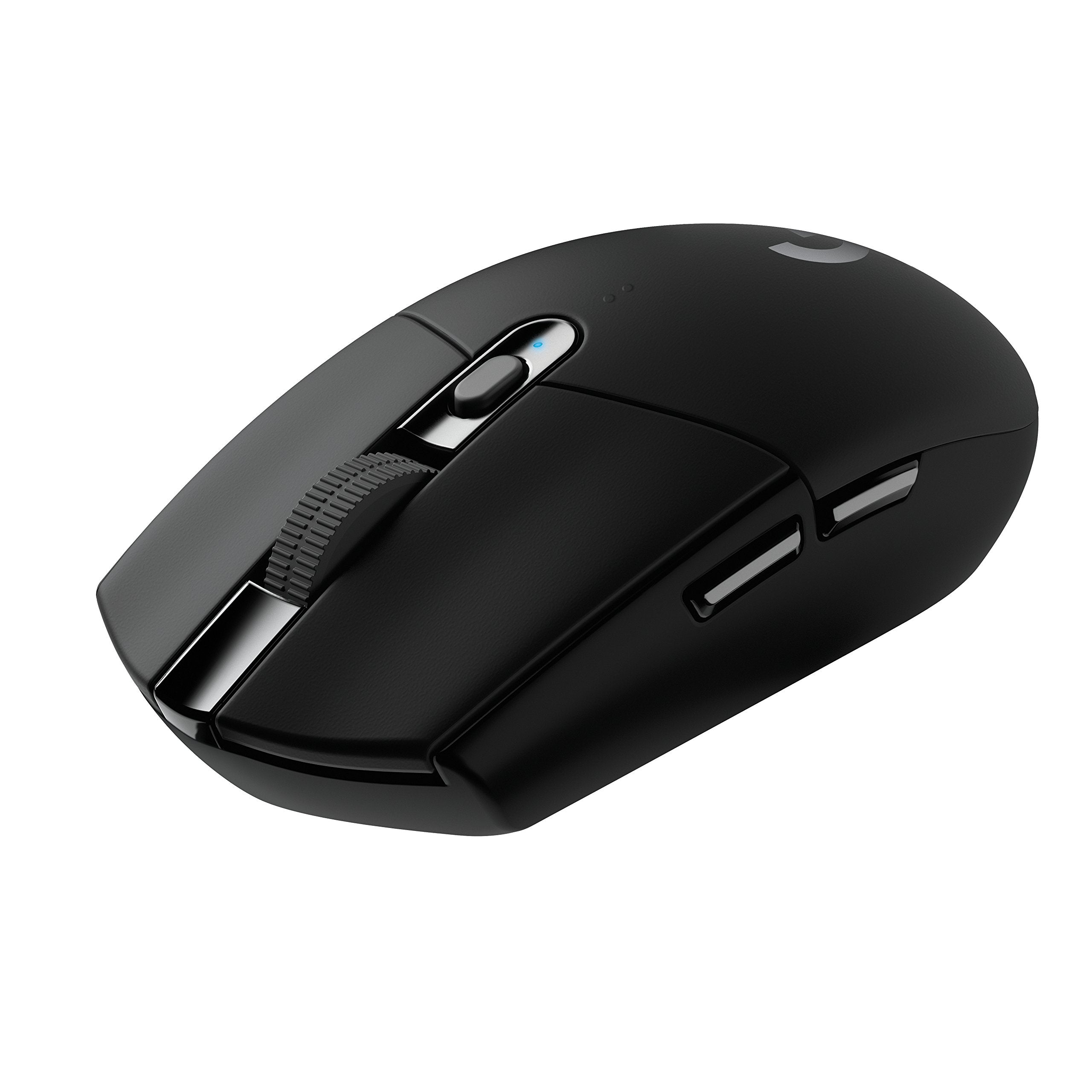 Logitech G G305 Lightspeed wireless gaming mouse with Hero 12K DPI sensor, wireless connection, 6 programmable buttons, 250 hours of battery life, lightweight, PC/Mac - black - 910-005283
