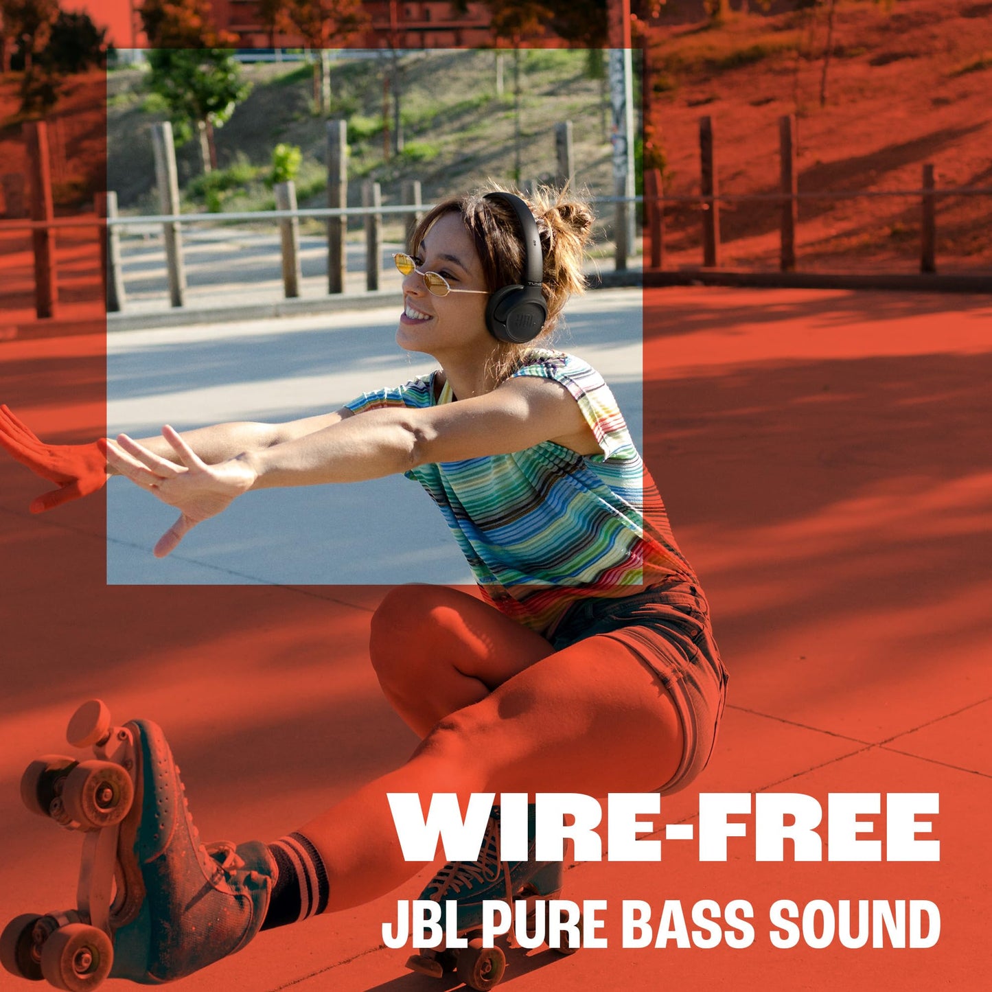 JBL Tune 530 BT Wireless On-Ear Kopfhörermit JBL Pure Bass - JBLT530BTBLUEU